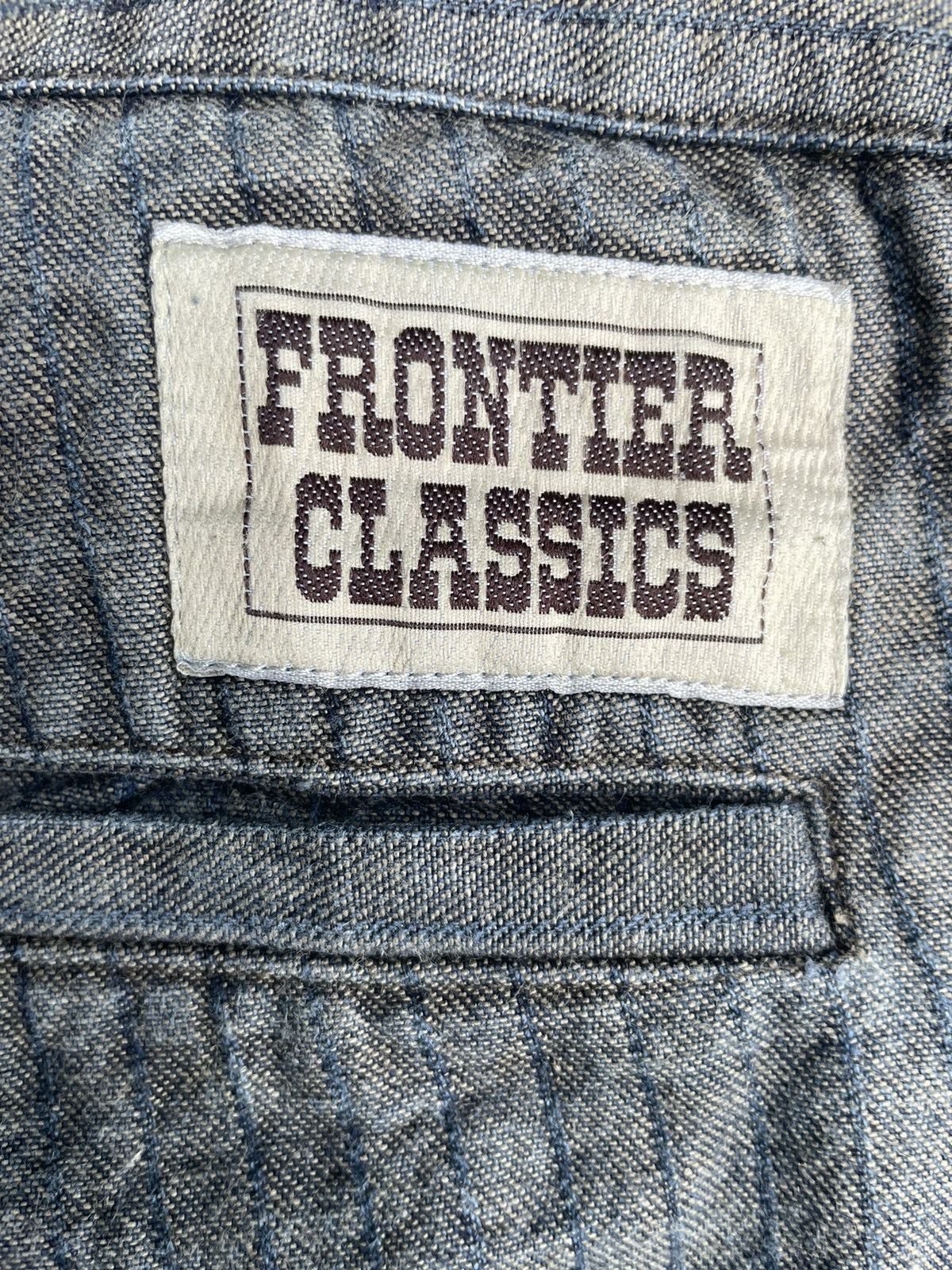 Vintage Vintage Frontier Classics Workers Wabash Denim Size US 40 / EU 56 - 12 Thumbnail