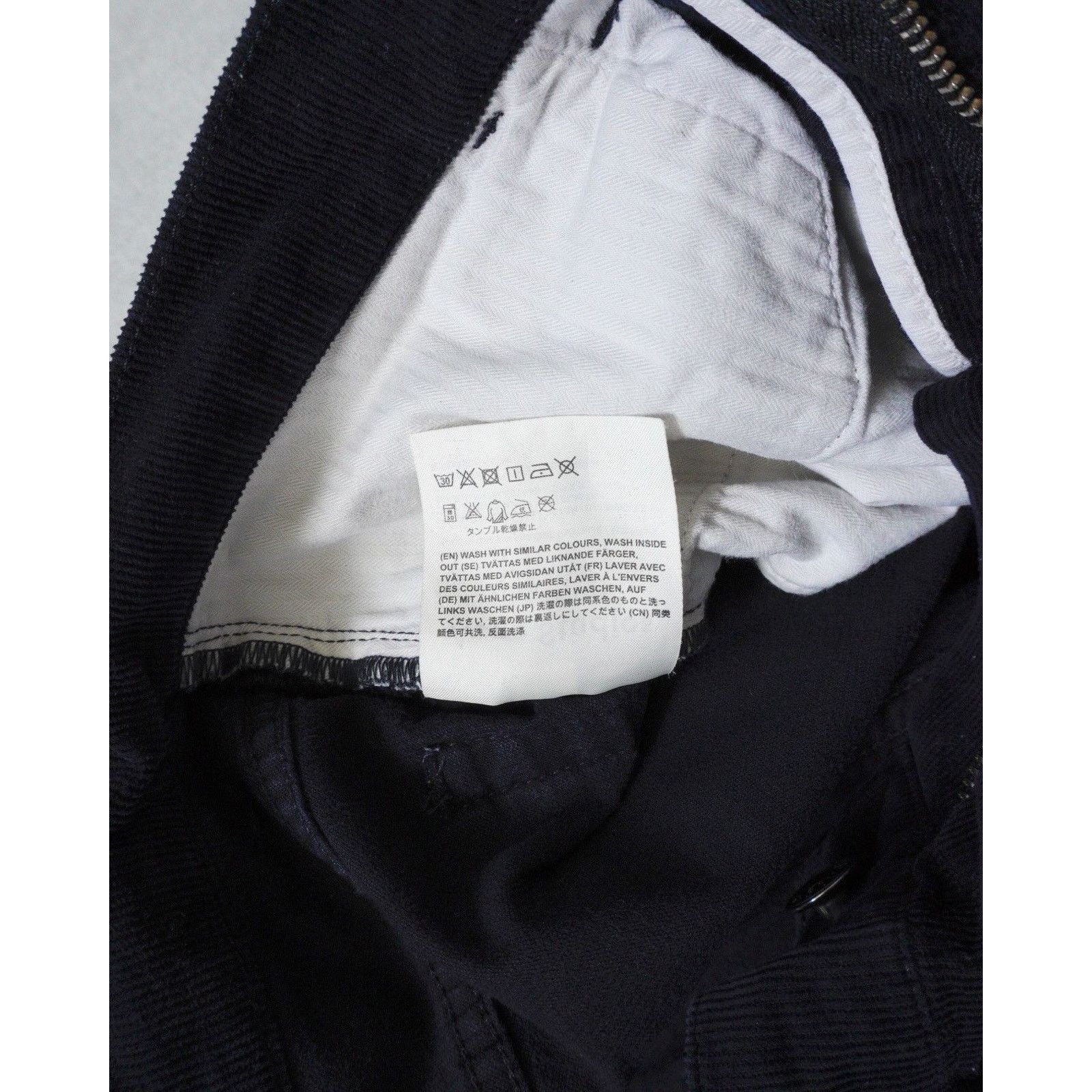 Acne Studios Acne studios ace navy corduroy blue denim jeans pants Size US 31 - 9 Thumbnail