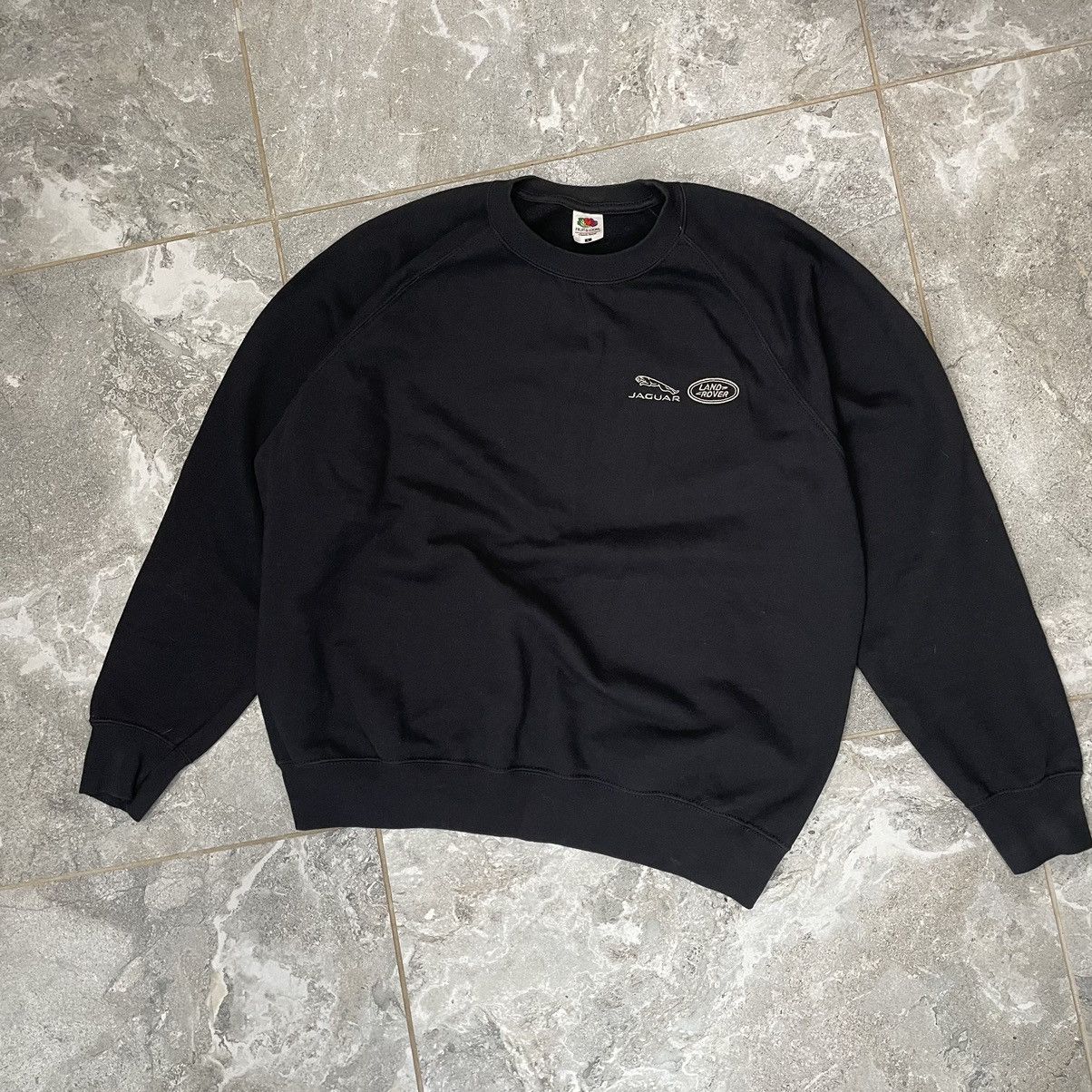 Vintage Jaguar Land Rover Crewneck Sweatshirt range moto old money Size US M / EU 48-50 / 2 - 1 Thumbnail