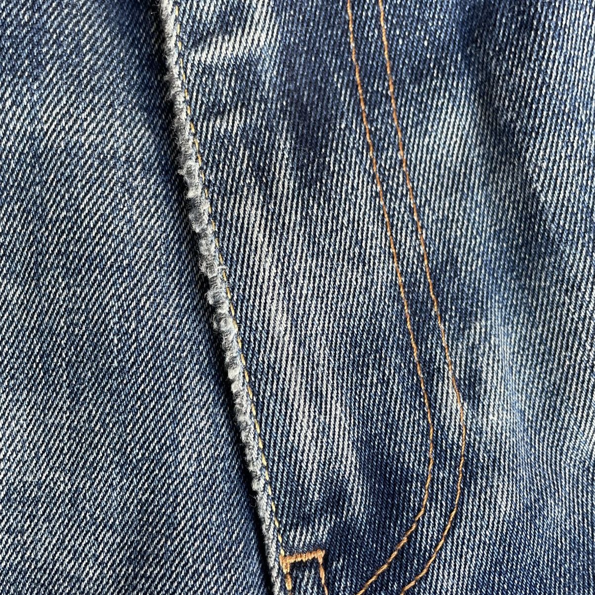Levi's Vintage Clothing 🔥Vintage Levis 505 Big E Stoned Washed Ripped Denim Jeans Size US 29 - 11 Thumbnail