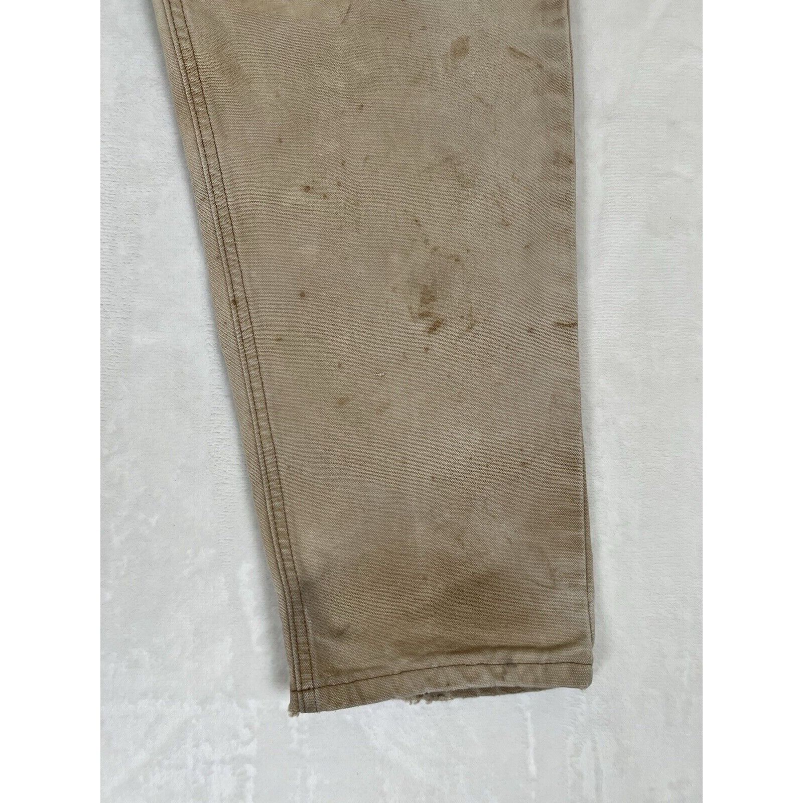 Carhartt Vintage Carhartt B72 BRN Pants Size 32x30 USA Made Stained G Size US 32 / EU 48 - 2 Thumbnail