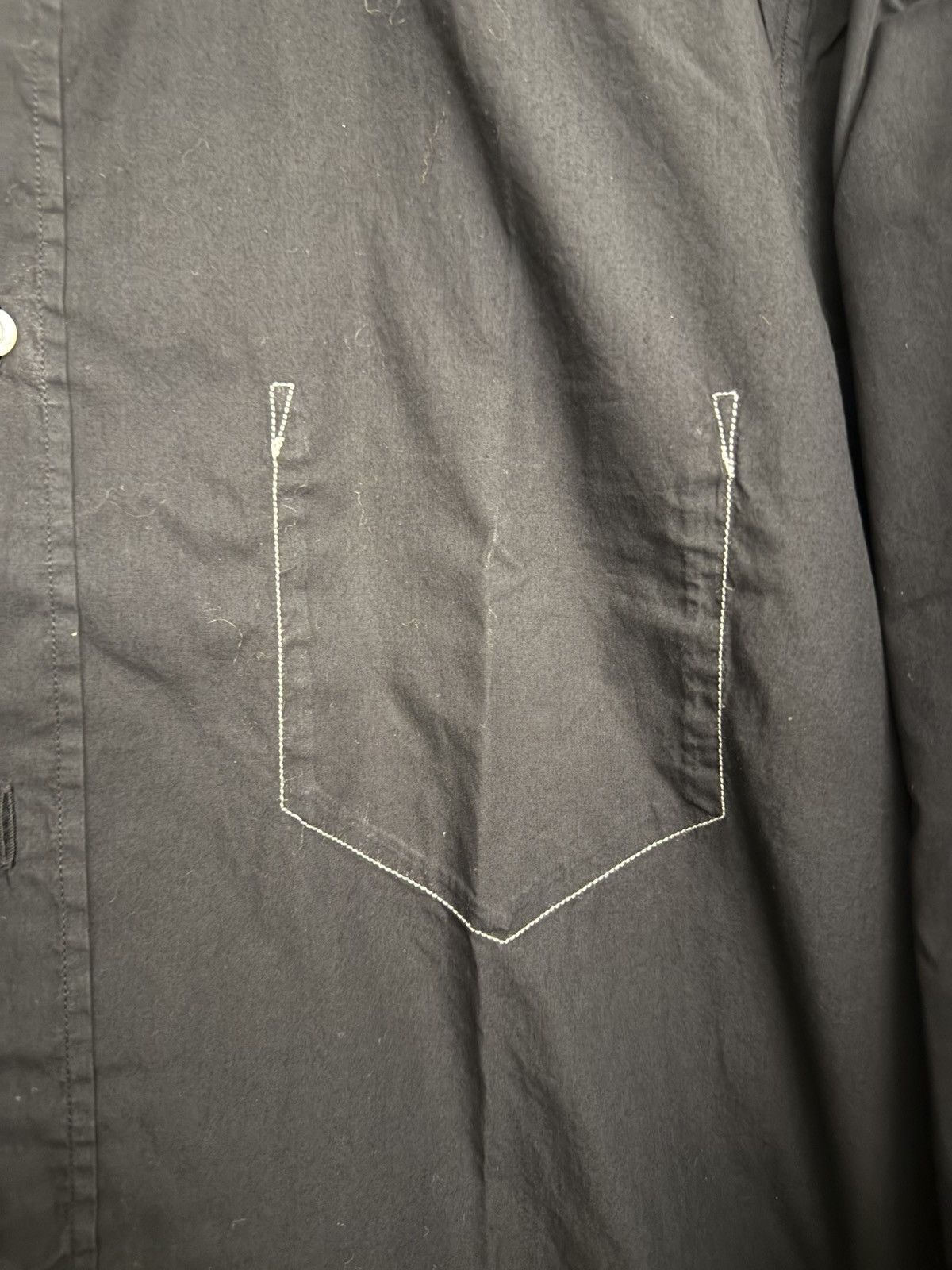 Maison Margiela Maison Margiela Black Shirt Size US XS / EU 42 / 0 - 5 Thumbnail