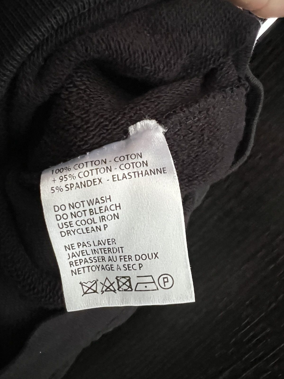 Haider Ackermann Haider Ackermann Black Floral Embroidered Sweatshirt Size US L / EU 52-54 / 3 - 6 Thumbnail
