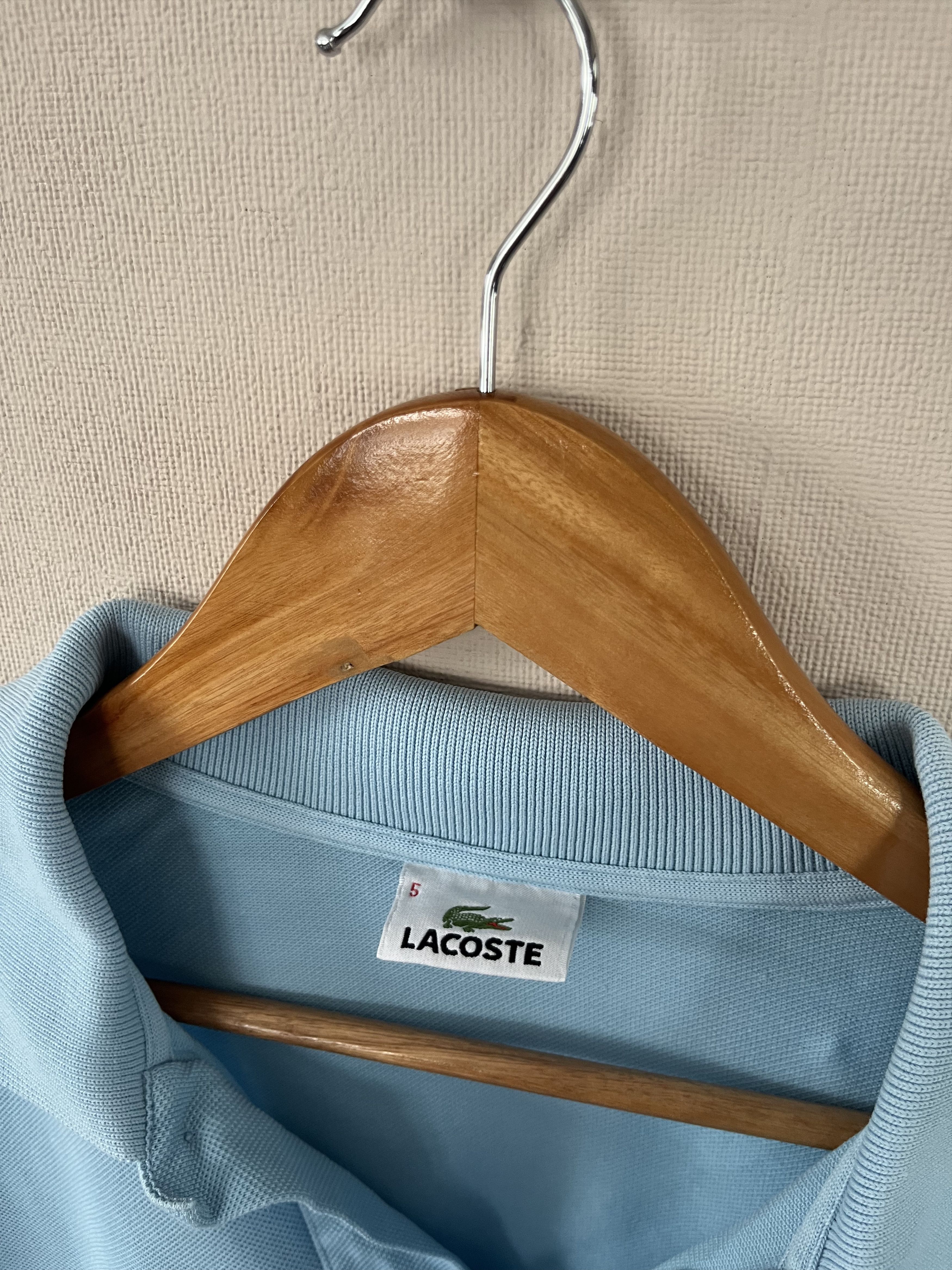 Lacoste Lacoste Mens Classic Fit Polo Shirt Size 5 Blue Cotton Size US L / EU 52-54 / 3 - 4 Thumbnail