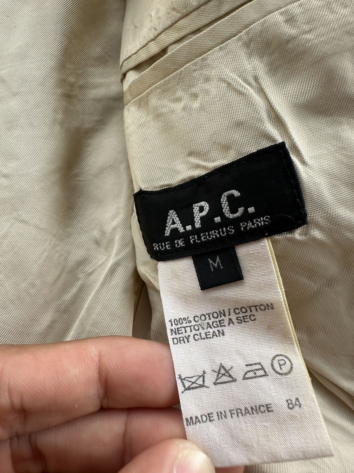 A.P.C. × Vintage A.p.c balzer nice design Size US M / EU 48-50 / 2 - 15 Thumbnail