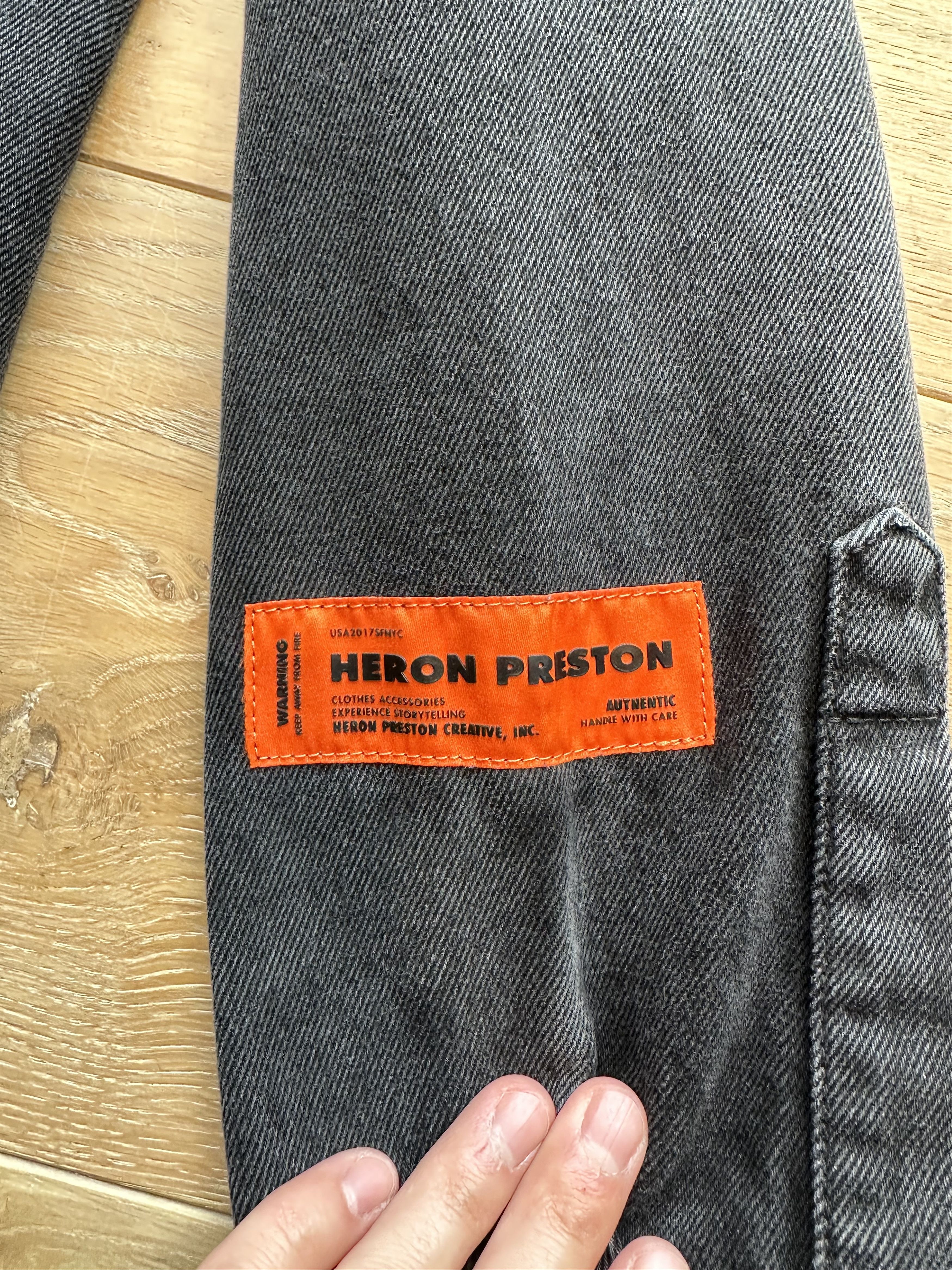 Heron Preston Heron Preston Denim Jacket Size US M / EU 48-50 / 2 - 2 Thumbnail