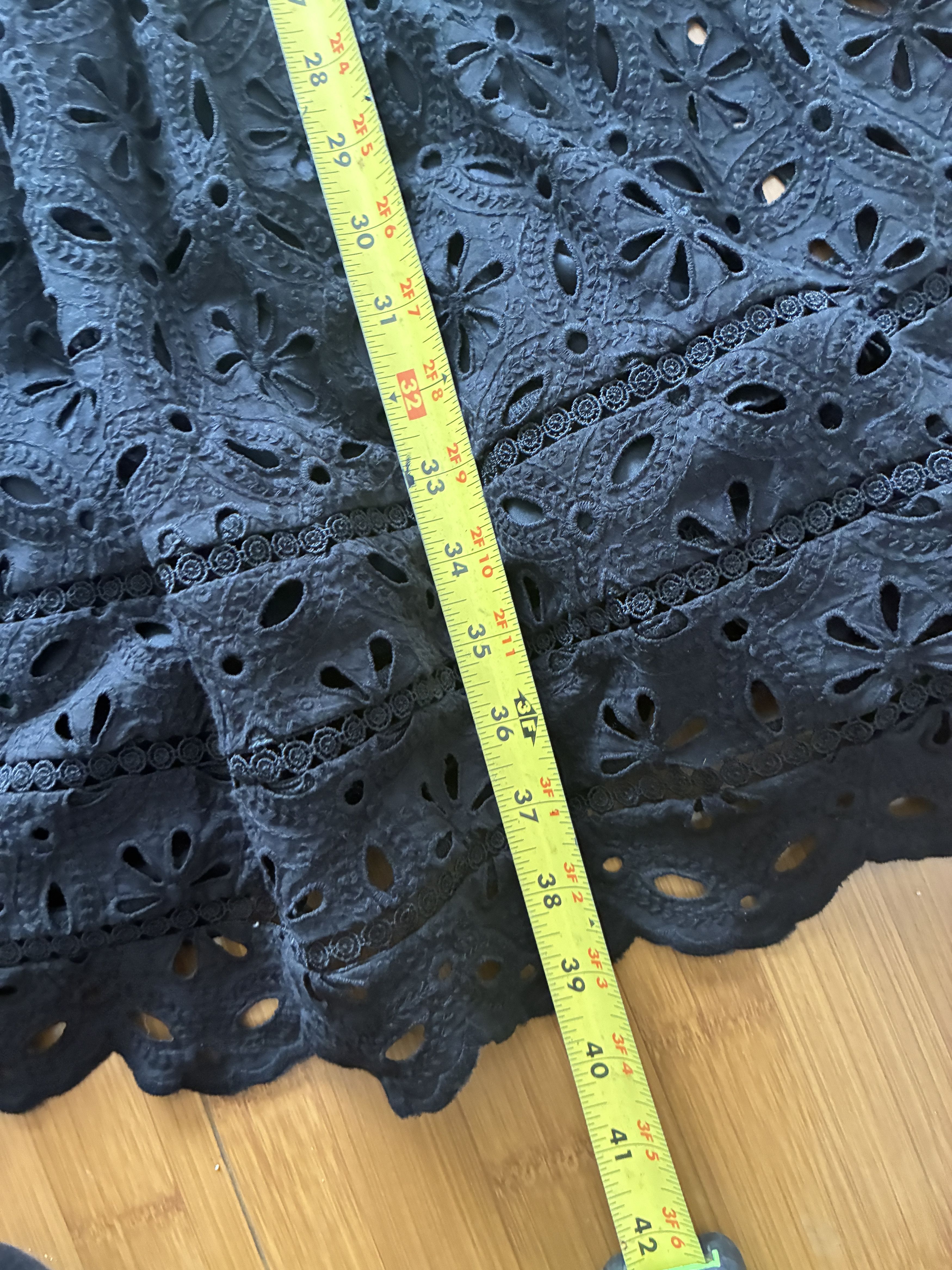 Zimmermann Zimmermann Pavilion Broderie Dress Eyelet Black 2 Medium Size M / US 6-8 / IT 42-44 - 10 Thumbnail