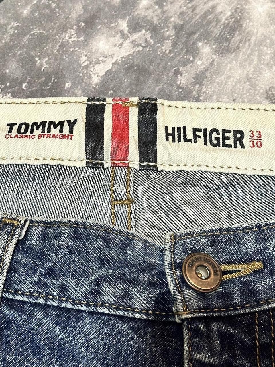 Tommy Hilfiger Tommy Hilfiger Mens Straight Leg Blue Jeans Size US 33 - 8 Thumbnail