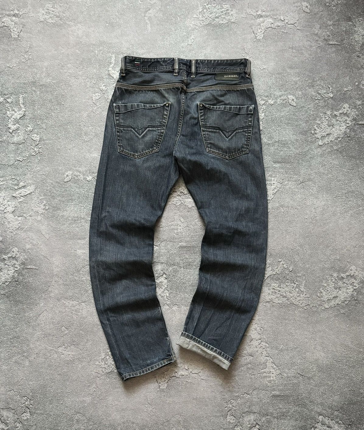 Diesel × Diesel Black Gold × Vintage Diesel 31/32 krooley wash 0088z denim pant trouser Jean chin Size US 31 - 2 Thumbnail