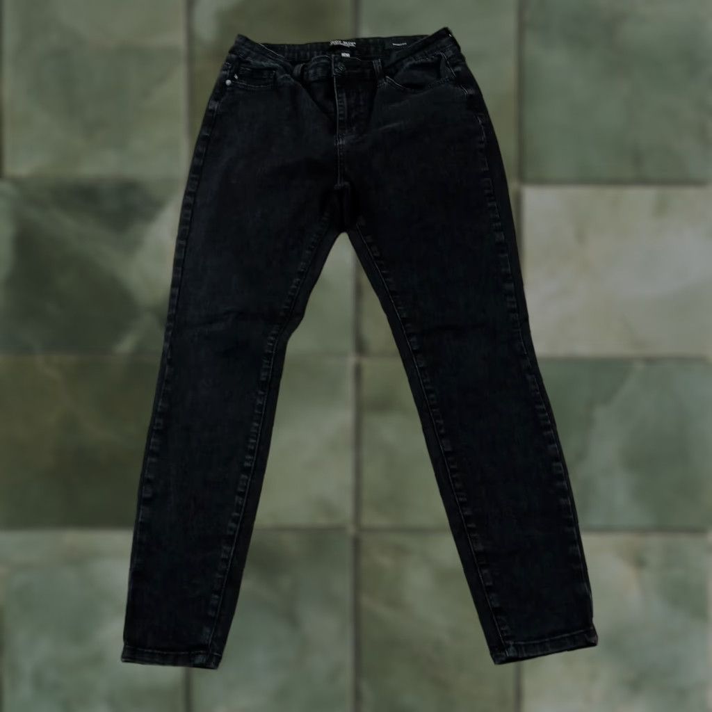 Vintage Jude Blue Jeans Womens Black Skinny Fit 11/30 Casual Pocket Stretch Size 32" / US 10 / IT 46 - 1 Thumbnail