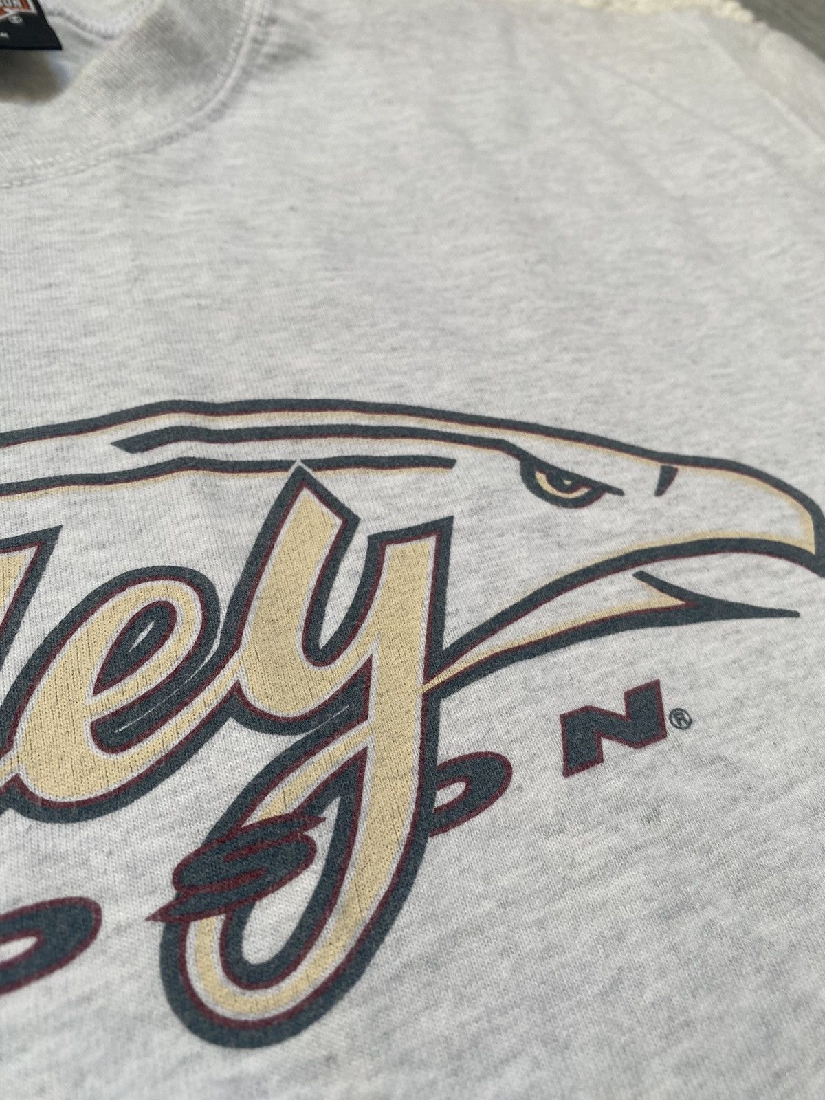 Harley Davidson × Vintage Harley-Davidson Vintage Tee MOTEX L Eagle England y2k Size US L / EU 52-54 / 3 - 15 Thumbnail