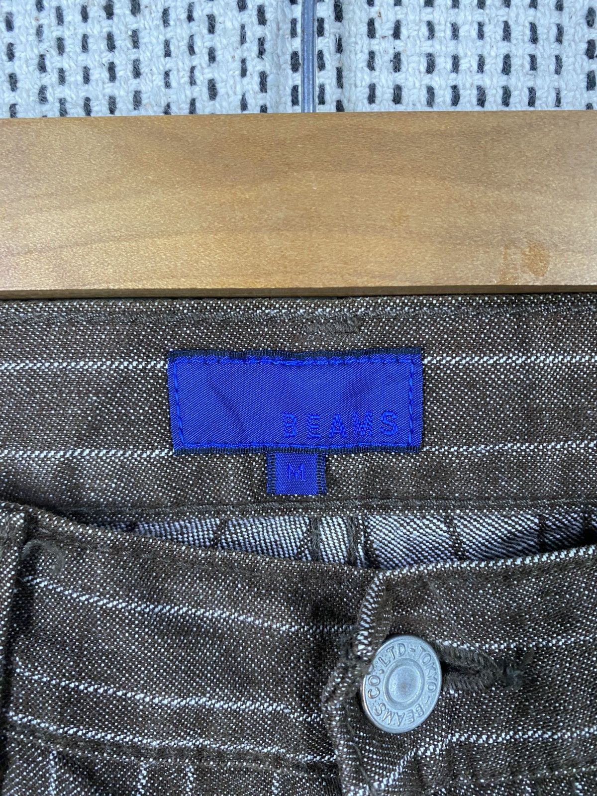 Beams Plus Vintage beams striped denim sun faded nice design Size US 30 / EU 46 - 10 Thumbnail