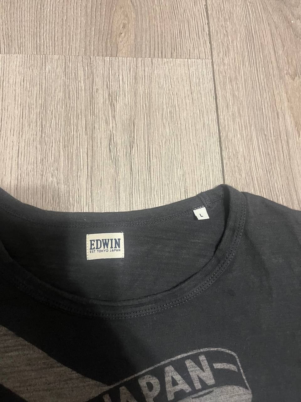 Edwin × Japanese Brand Edwin T shirt Japan brand Graphic Print Large Size US L / EU 52-54 / 3 - 3 Thumbnail