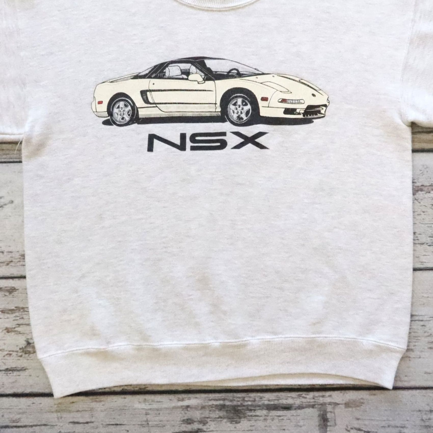 Lee VINTAGE Acura NSX Crewneck Sweatshirt Lee Size L Gray Mens Pullover USA Size US L / EU 52-54 / 3 - 4 Thumbnail
