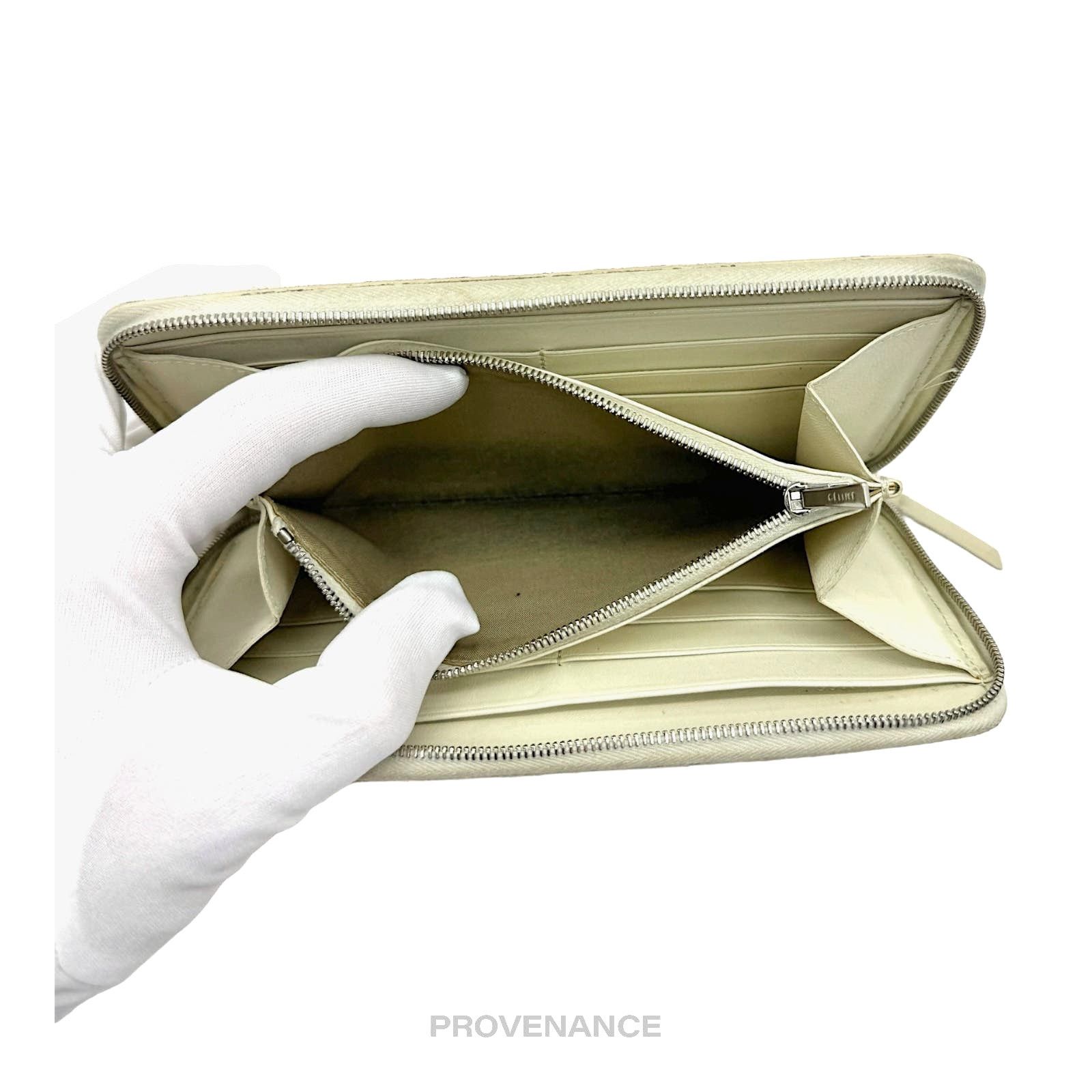 Celine 🔴 Celine Multifunction Zip Long Wallet - Iridescent Prism Size ONE SIZE - 7 Thumbnail