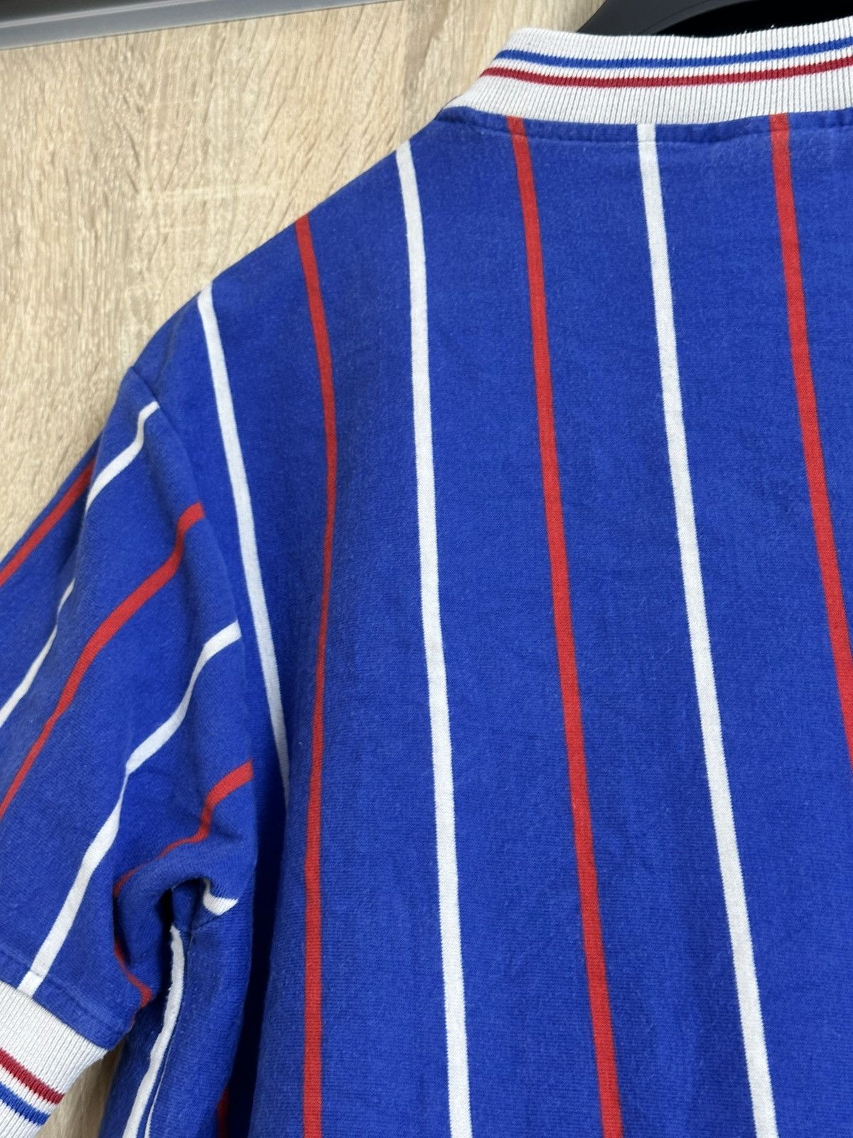 Vintage 🔥 1987 1989 Portsmouth Football Retro Toffs T Shirt Jersey Size US L / EU 52-54 / 3 - 6 Thumbnail