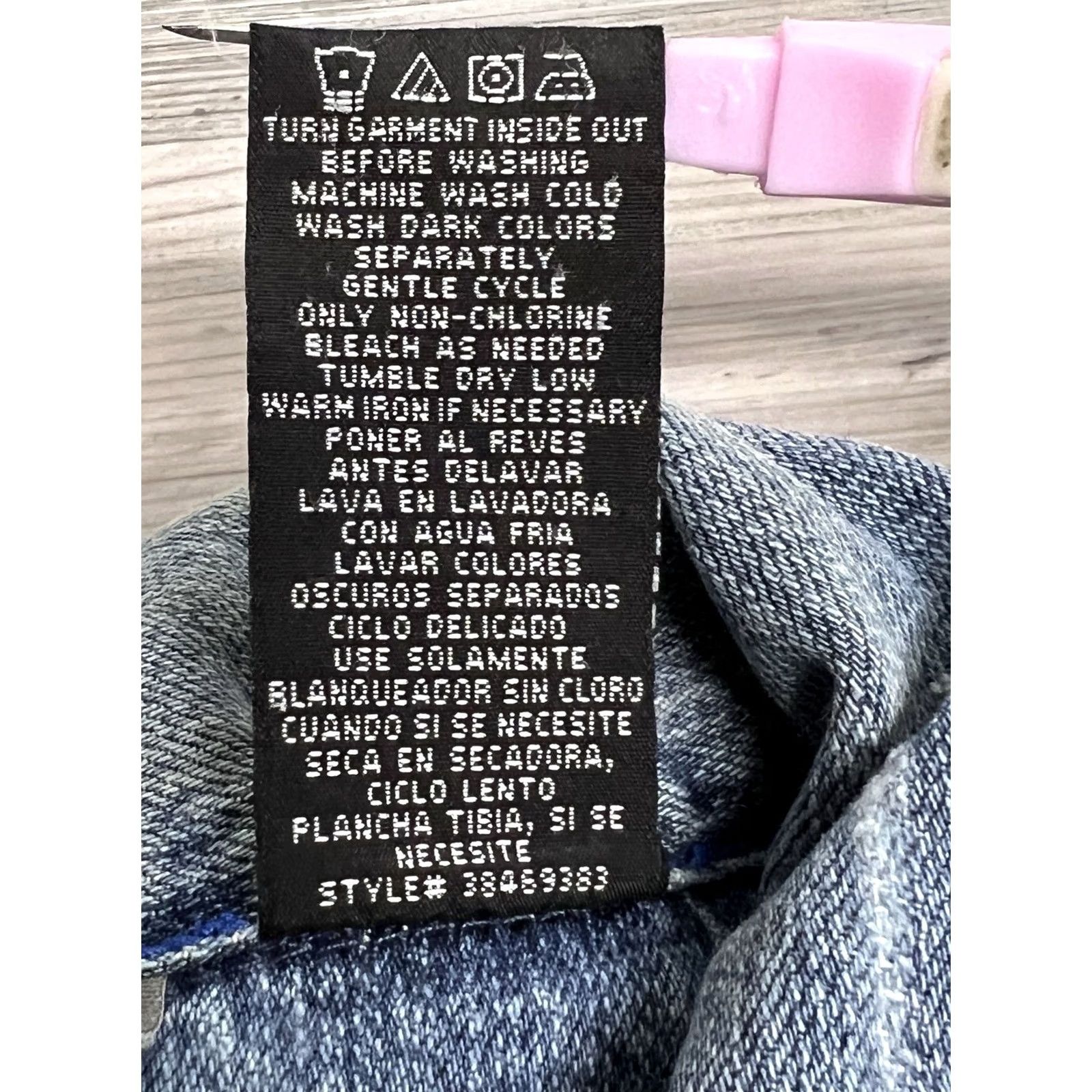 Rocawear Rocawear Denim Jacket Hip Hop Vintage Y2K Embroidered Patches Logo Mid-Length S/M Men Blue Jacket Size US S / EU 44-46 / 1 - 7 Thumbnail