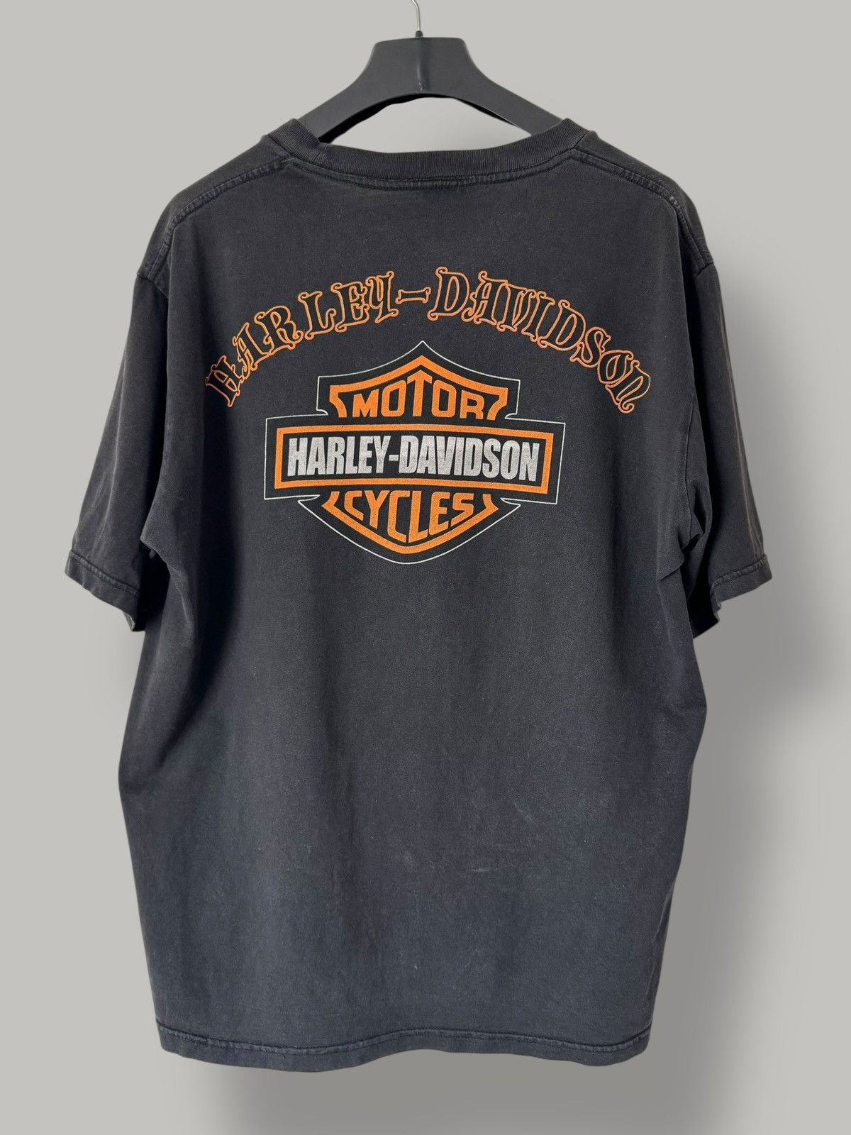 Harley Davidson Vintage Harley Davidson Graphic Tee Size US XL / EU 56 / 4 - 2 Thumbnail