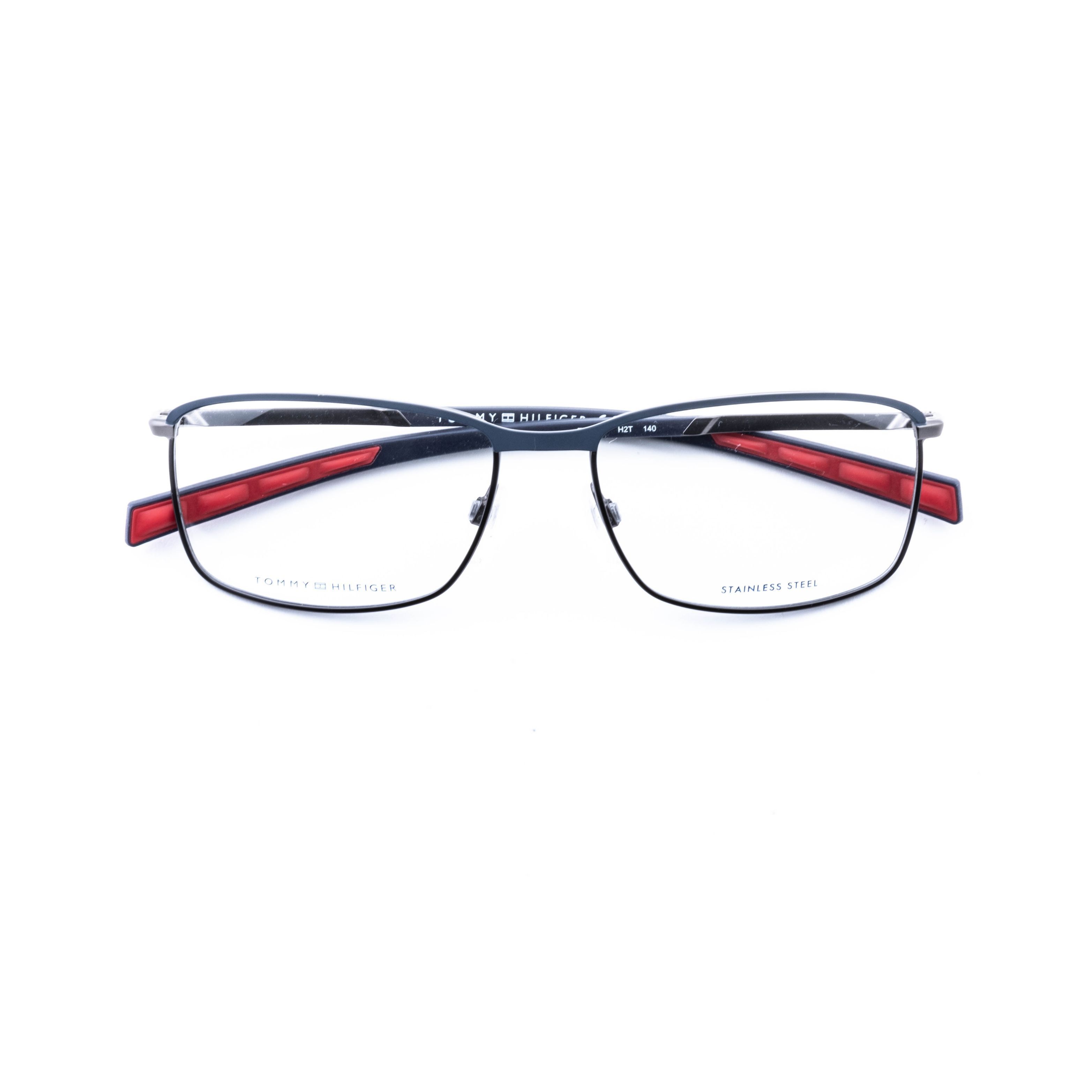 image of Tommy Hilfiger Th 1954 H2T Frames in Black, Men's