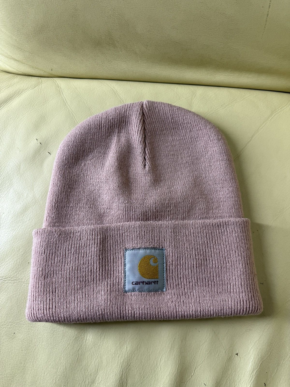 Carhartt Wip Carhartt WIP Pink Beanie Hat Size ONE SIZE - 7 Thumbnail