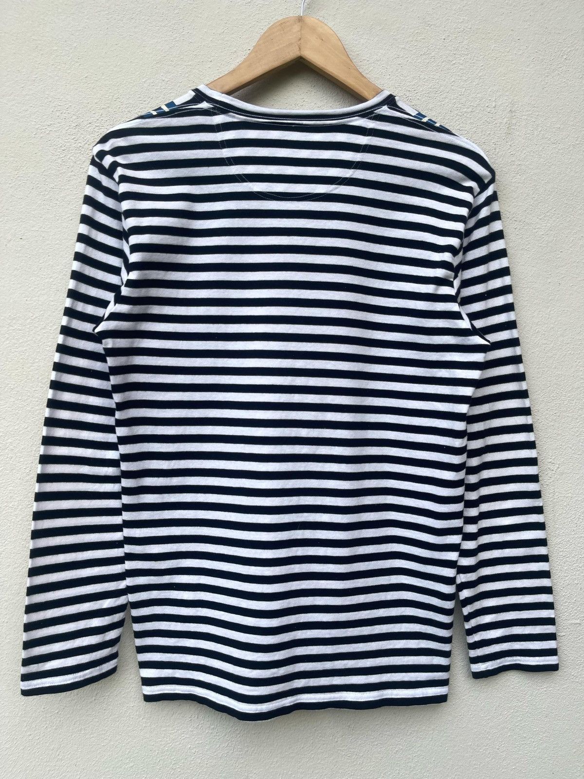 Issey Miyake × Japanese Brand × Tsumori Chisato Issey Miyake Tsumori Chisato Border Line Longsleeve Tee Size US M / EU 48-50 / 2 - 9 Thumbnail