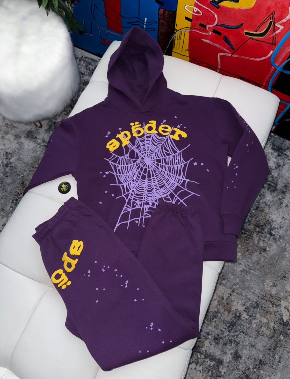 Sp5der Star og web sweatsuit Size US L / EU 52-54 / 3 - 2 Thumbnail