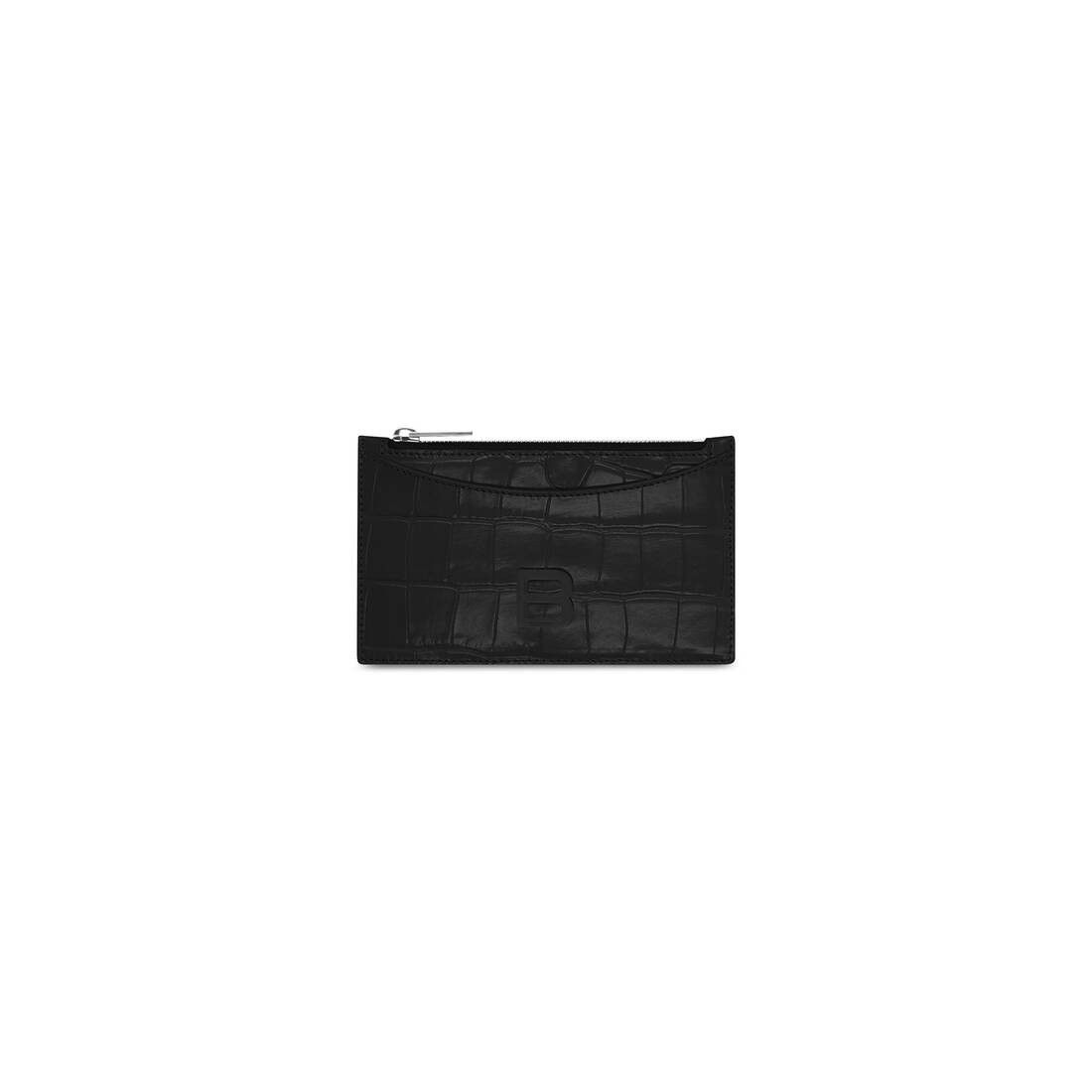 Balenciaga o1tr1nto0525 Size: OS / Hourglass Long Coin And Card Holder Size ONE SIZE - 1 Thumbnail
