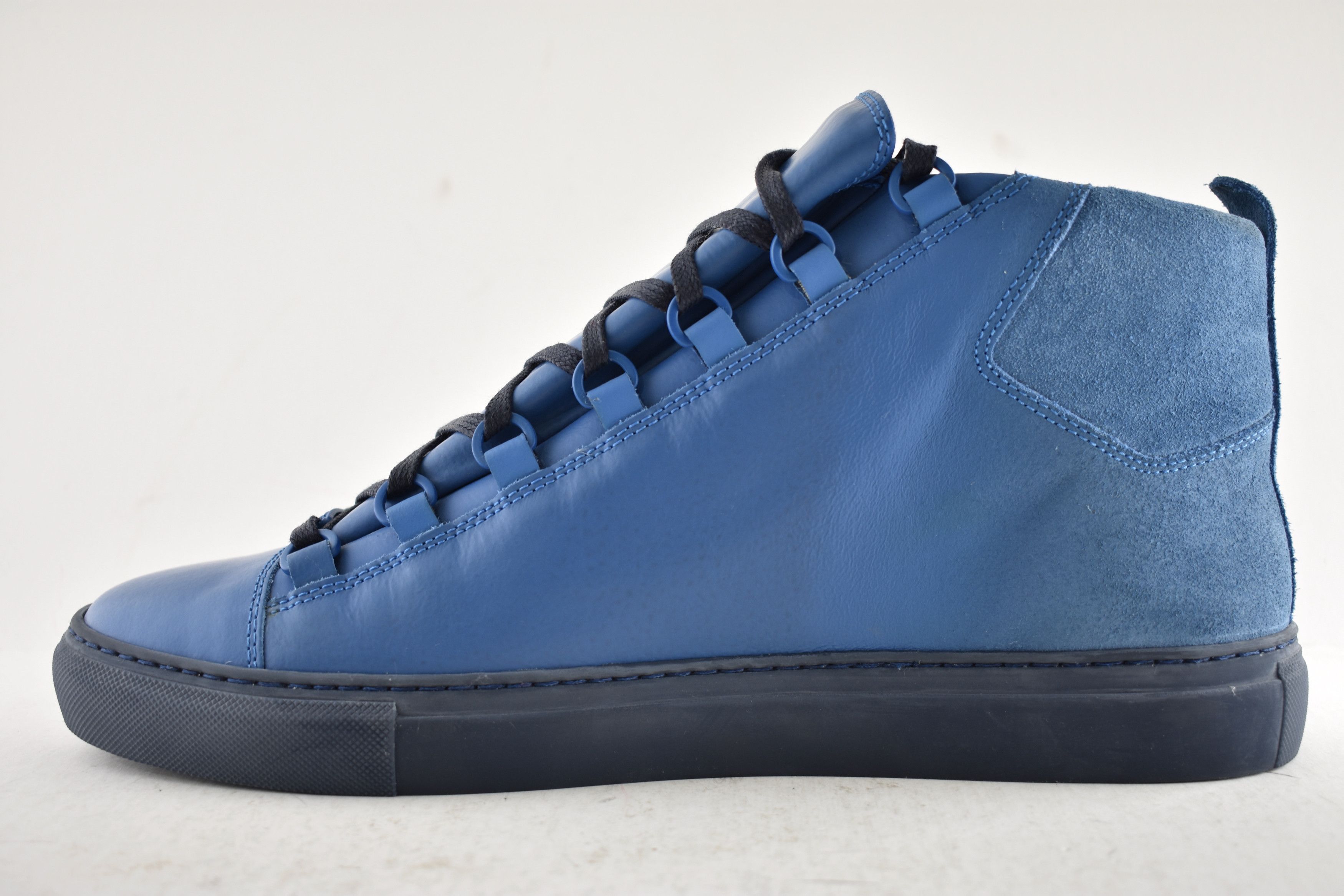 Balenciaga Arena Suede Spray Leather High Top Trainer Sneaker 43 10 Size US 10 / EU 43 - 8 Thumbnail