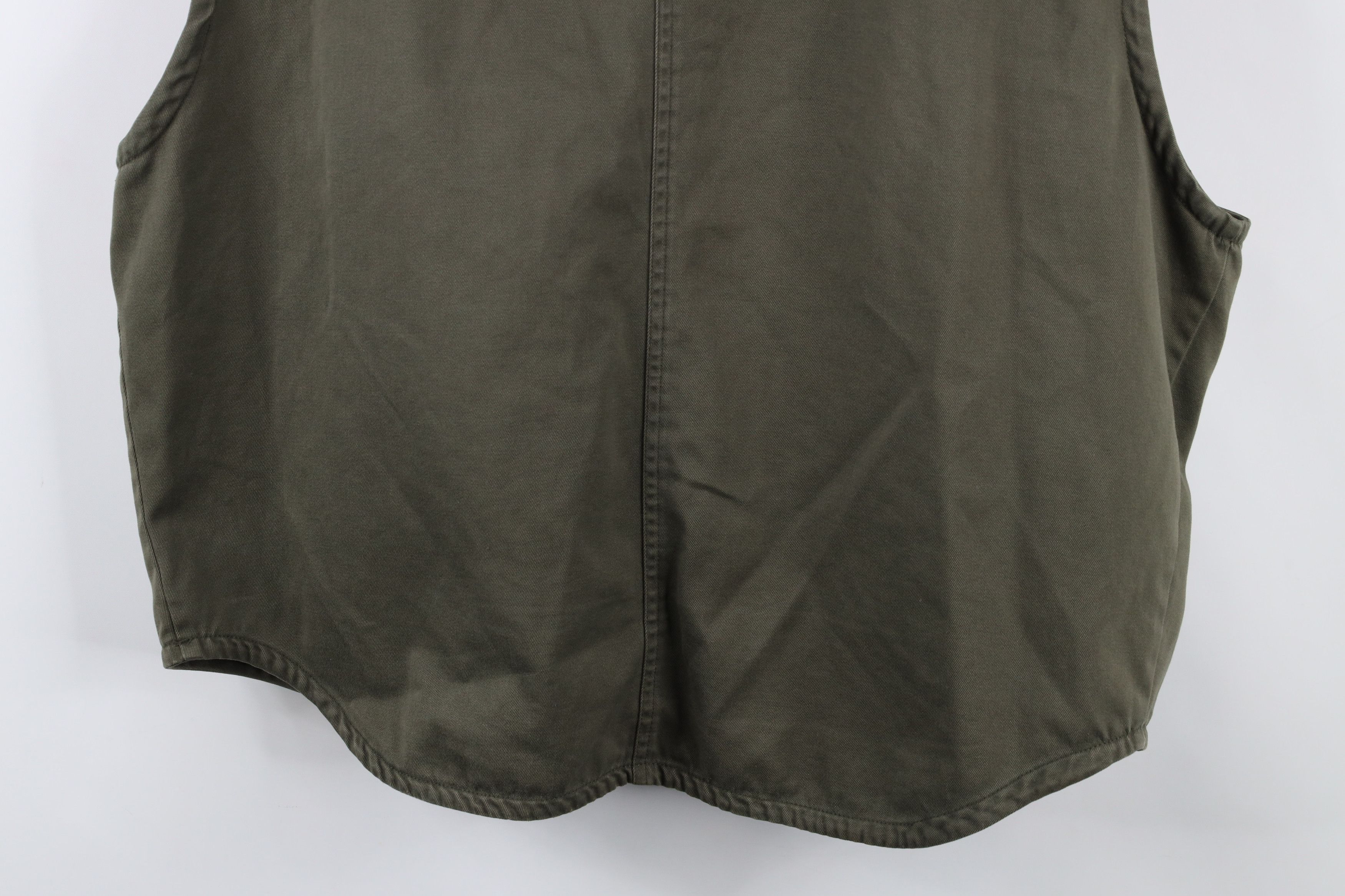 Eddie Bauer × Vintage Vintage 90s Eddie Bauer Tactical Fishing Vest Jacket Green Size US L / EU 52-54 / 3 - 14 Thumbnail