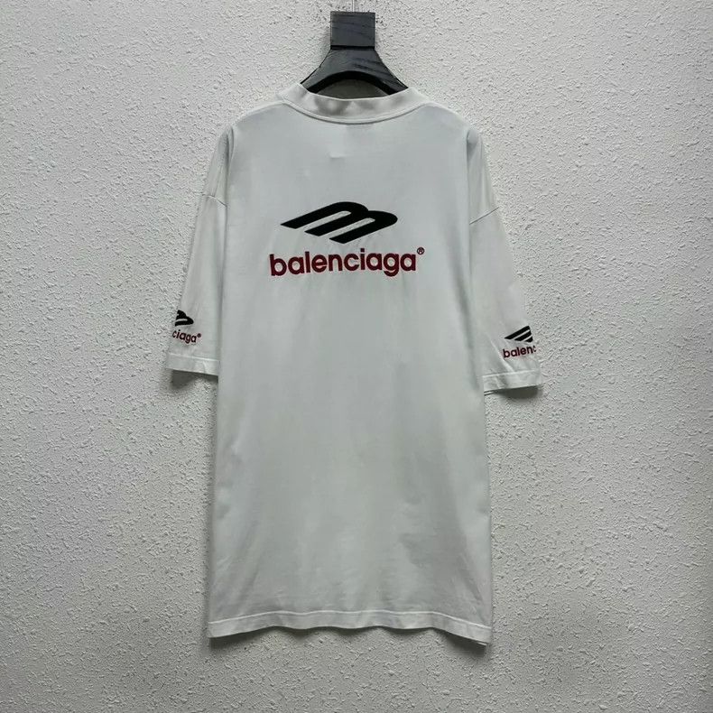 Balenciaga Balenciaga 3B Embroidered Letter Short Sleeve T-shirt Size US M / EU 48-50 / 2 - 2 Thumbnail