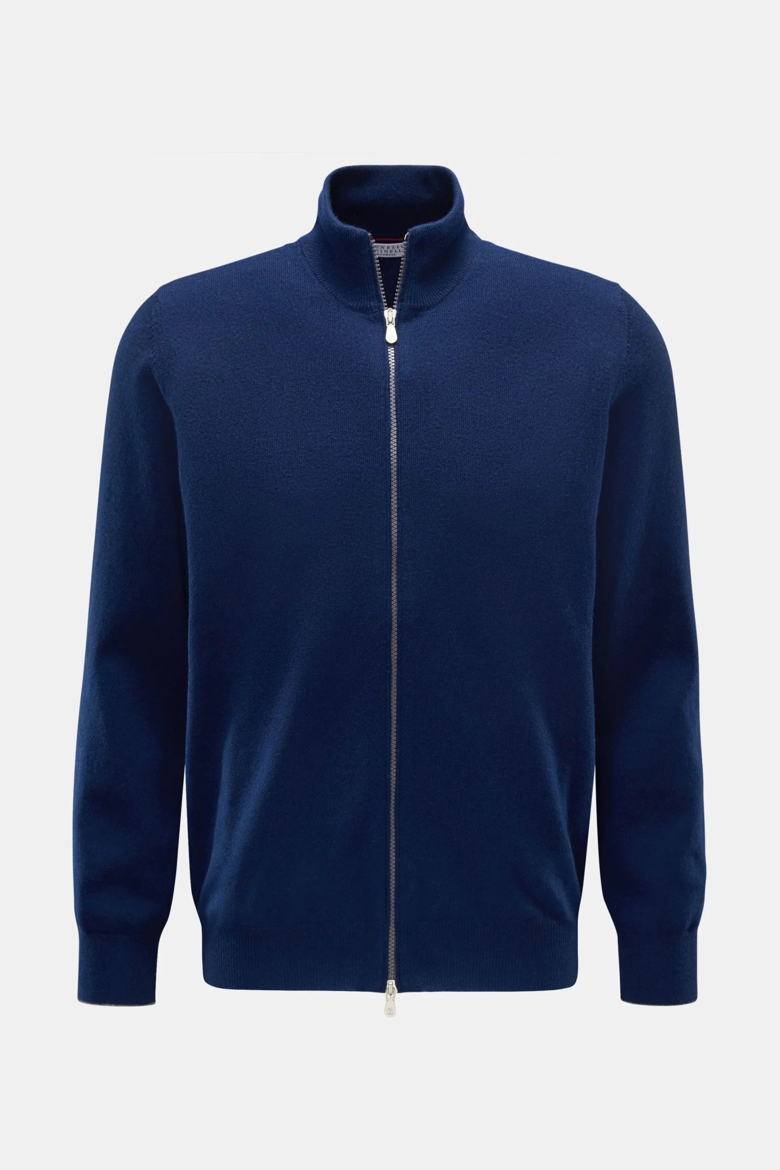 image of Brunello Cucinelli O1W1Db10524 Cardigans In Dark Blue, Men's (Size XL)