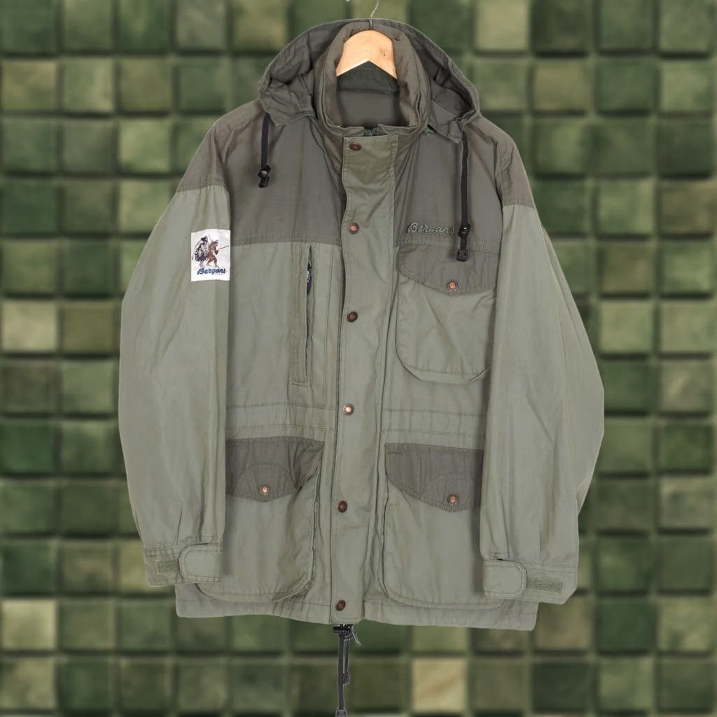 Vintage VINTAGE Bergans of Norway Jacket Men M Hooded Outdoor Hiking Trekking Size US M / EU 48-50 / 2 - 1 Thumbnail