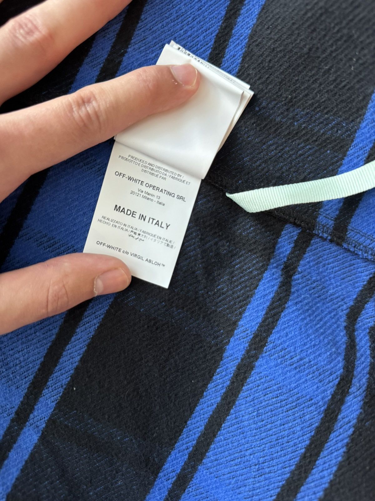 Off-White Off White FW18 Check Shirt Size US L / EU 52-54 / 3 - 8 Thumbnail