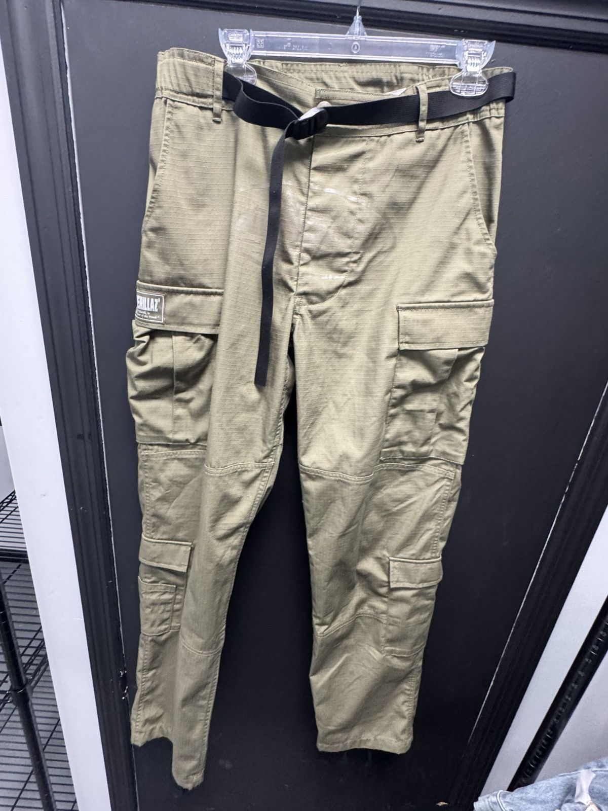 Corteiz Corteiz Guerillaz* Navy Cargo Pants | Grailed