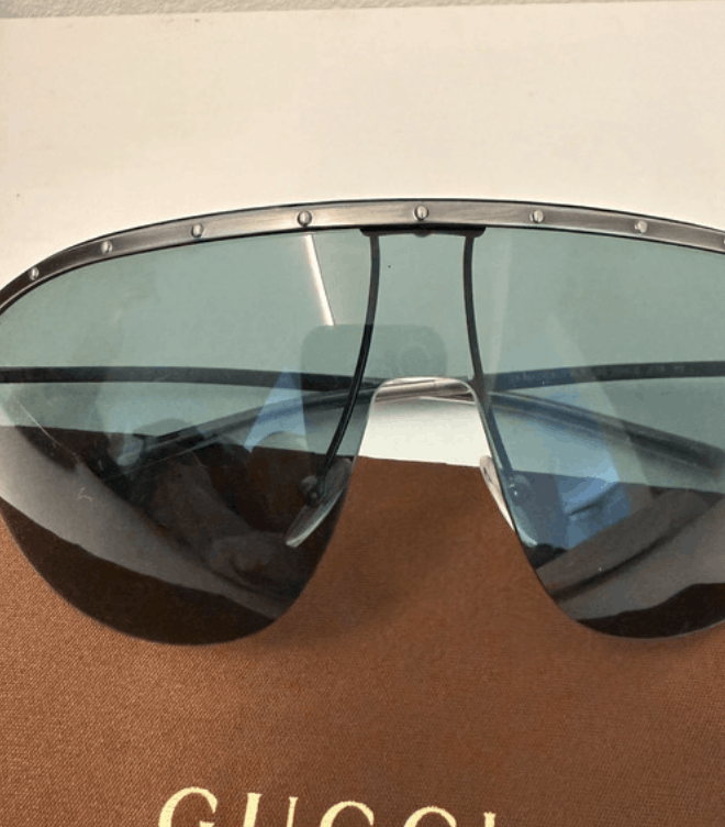 Gucci Gucci Sunglasses Logo Sport Square Mask Shield Wide EX0258 Size ONE SIZE - 2 Thumbnail