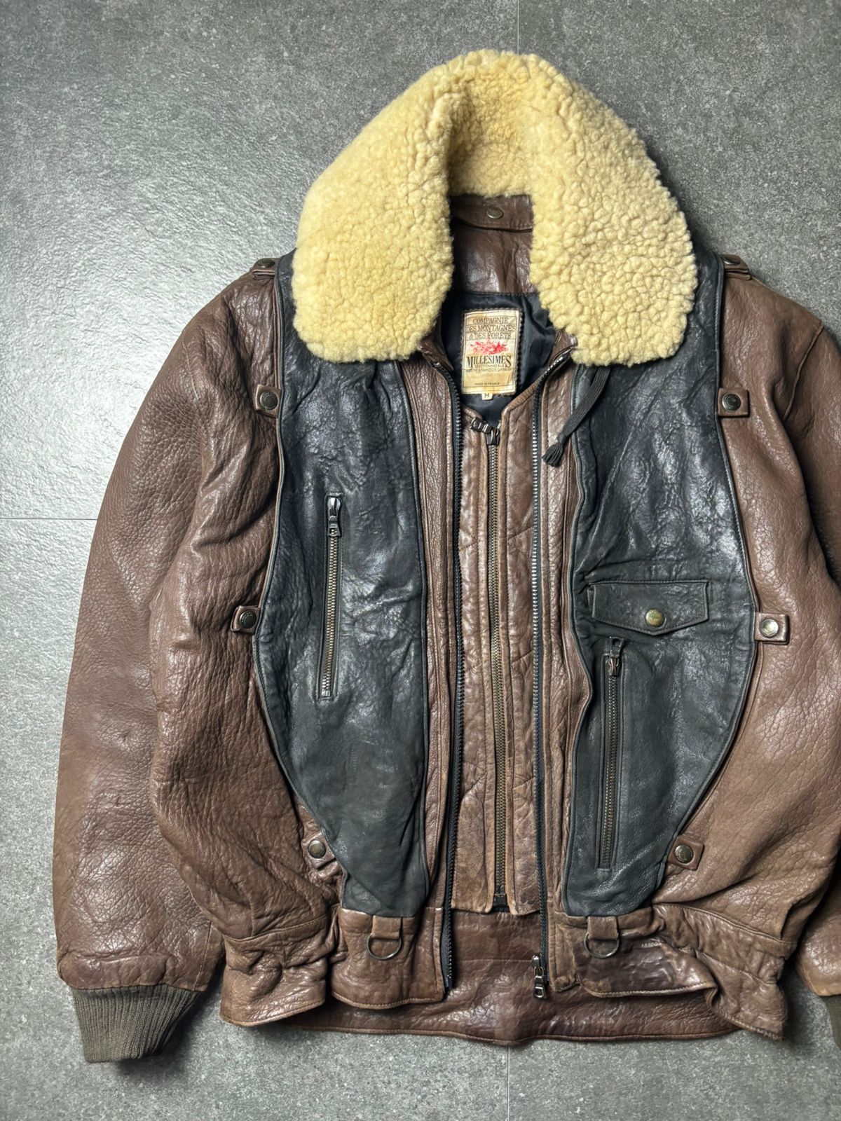 Marithe + Francois Girbaud 80s Millesimes Marithe Francois Girbaud Leather Jacket Size US L / EU 52-54 / 3 - 4 Thumbnail