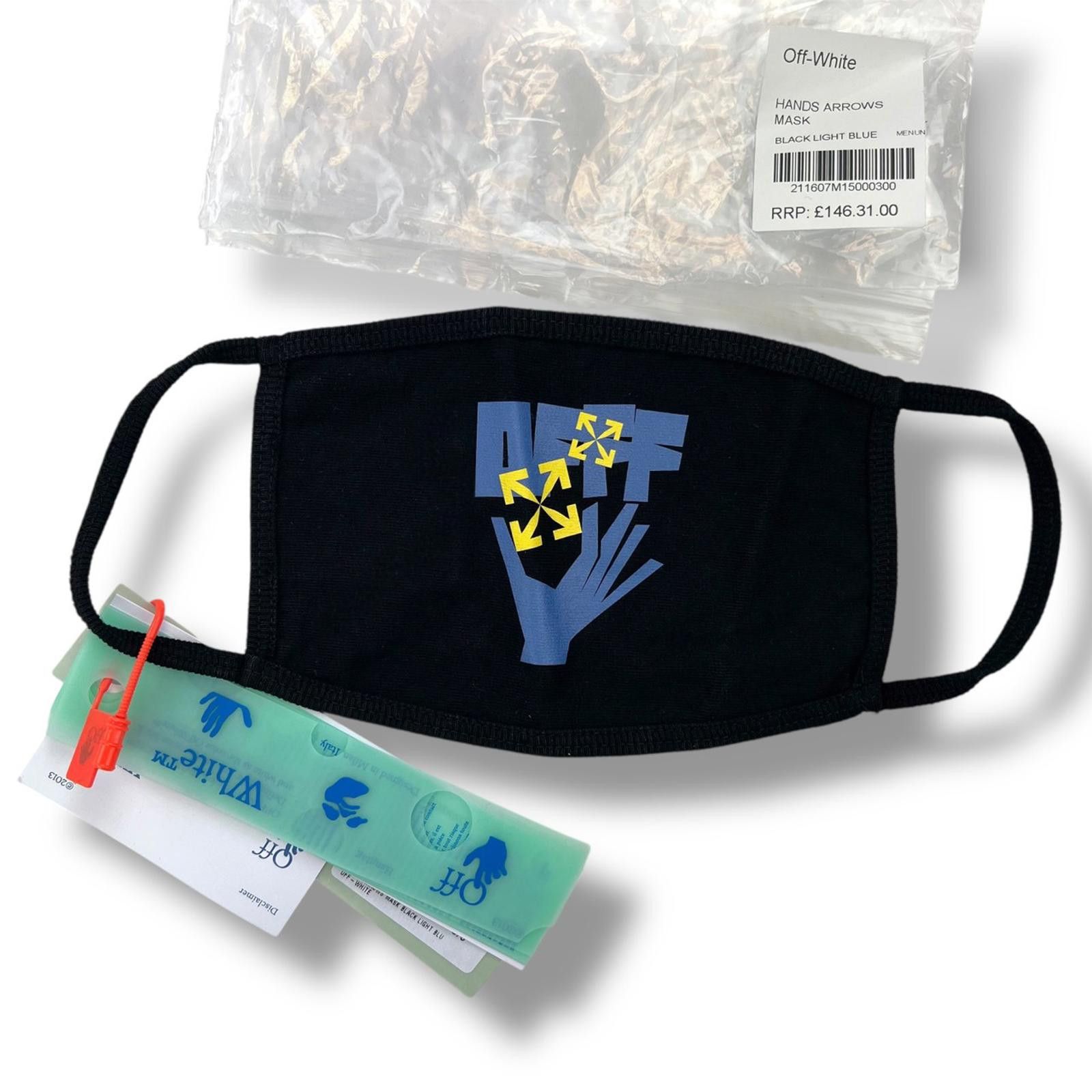Off-White Off-White Hand Arrows Face Mask Size ONE SIZE - 1 Thumbnail