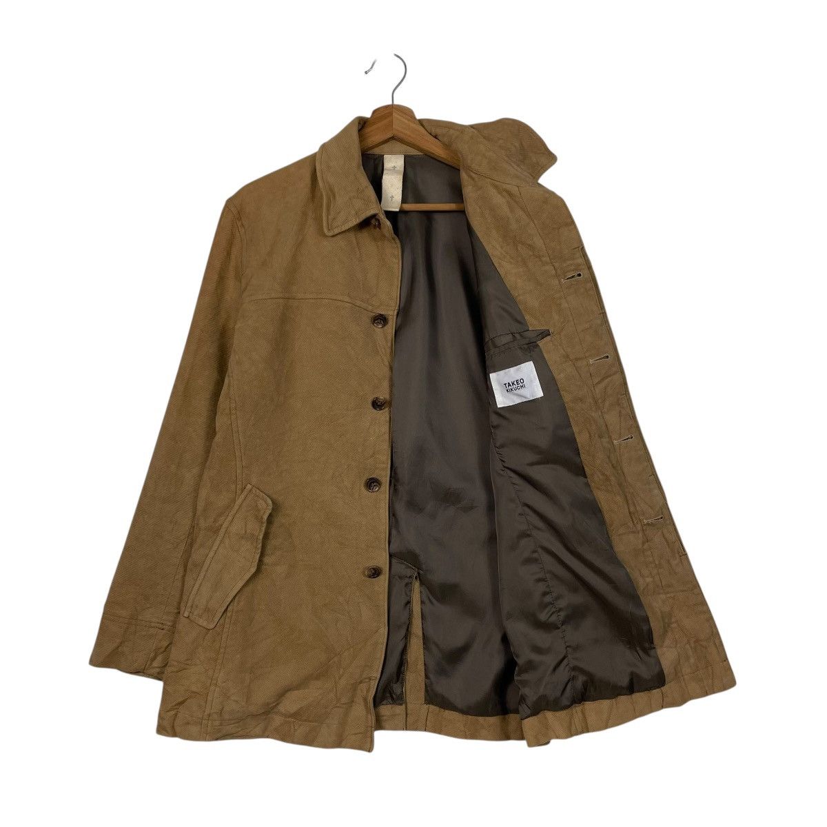 Takeo Kikuchi Takeo Kikuchi Brown Casual Jacket Size US M / EU 48-50 / 2 - 9 Thumbnail