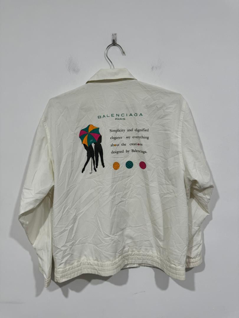 Balenciaga Rare Vintage 90s Balenciaga Golf Light Jacket Size US M / EU 48-50 / 2 - 4 Thumbnail