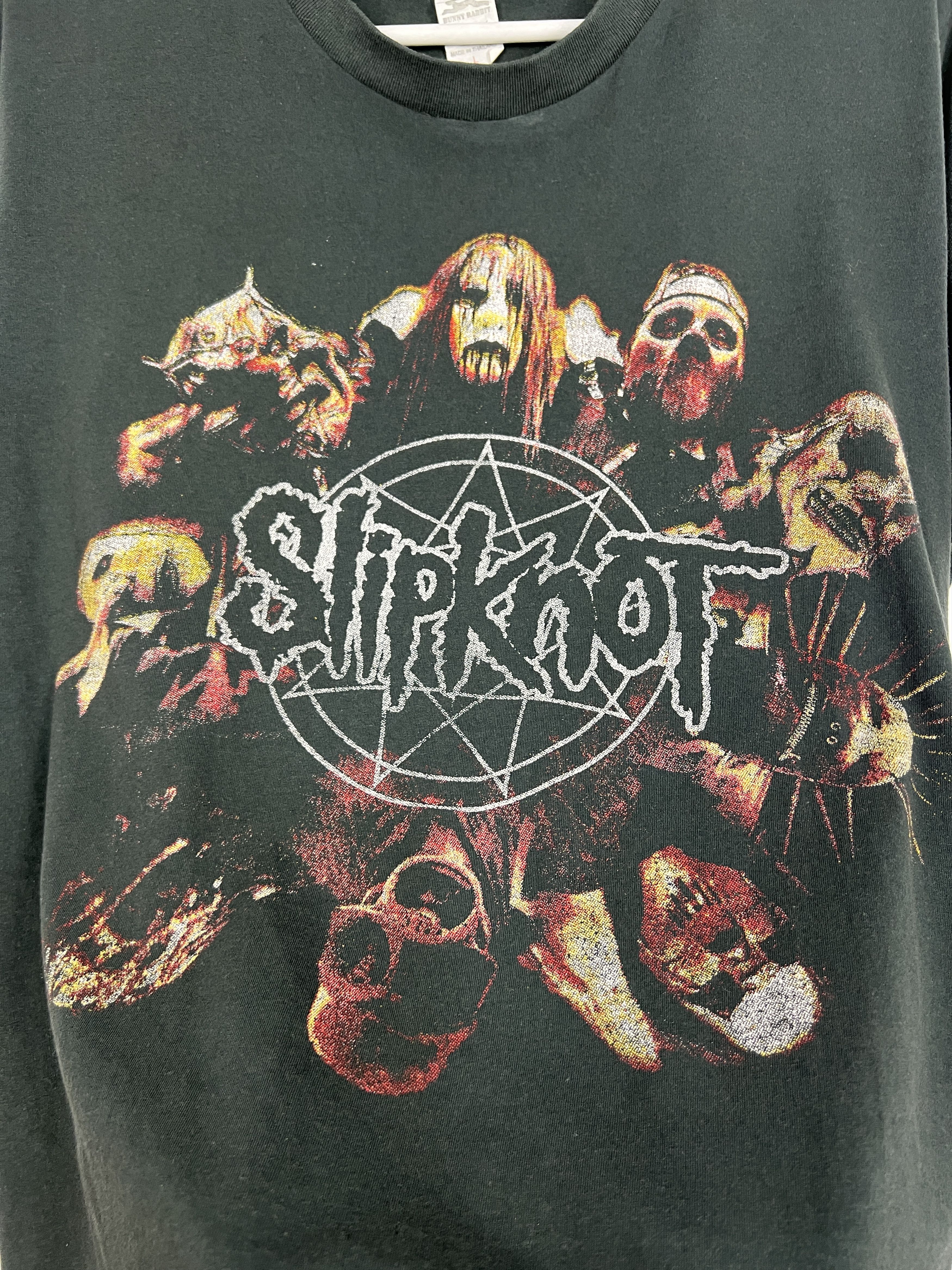 Vintage Vintage Slipknot Iowa Band Shirt Over Print Rare Big Logo Size US M / EU 48-50 / 2 - 6 Thumbnail