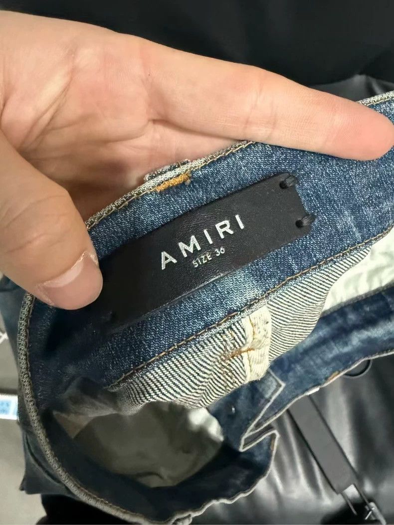 Amiri Amiri MX1 Blue Denim Pants Size US 36 / EU 52 - 3 Thumbnail