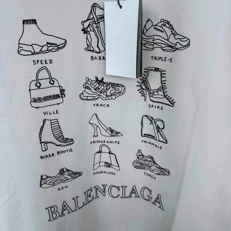 Balenciaga Balenciaga Shoes Collection Short Sleeve 2503-Nextarrow Size US XS / EU 42 / 0 - 3 Thumbnail