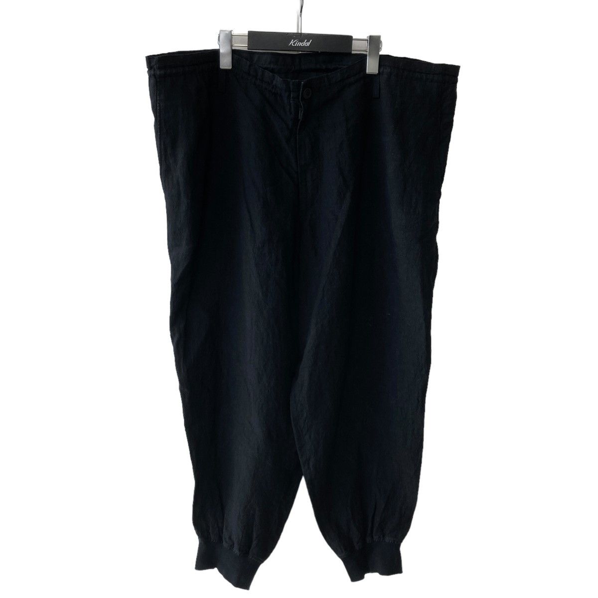 YOHJI YAMAMOTO pour homme LINEN SAROUEL PANTS