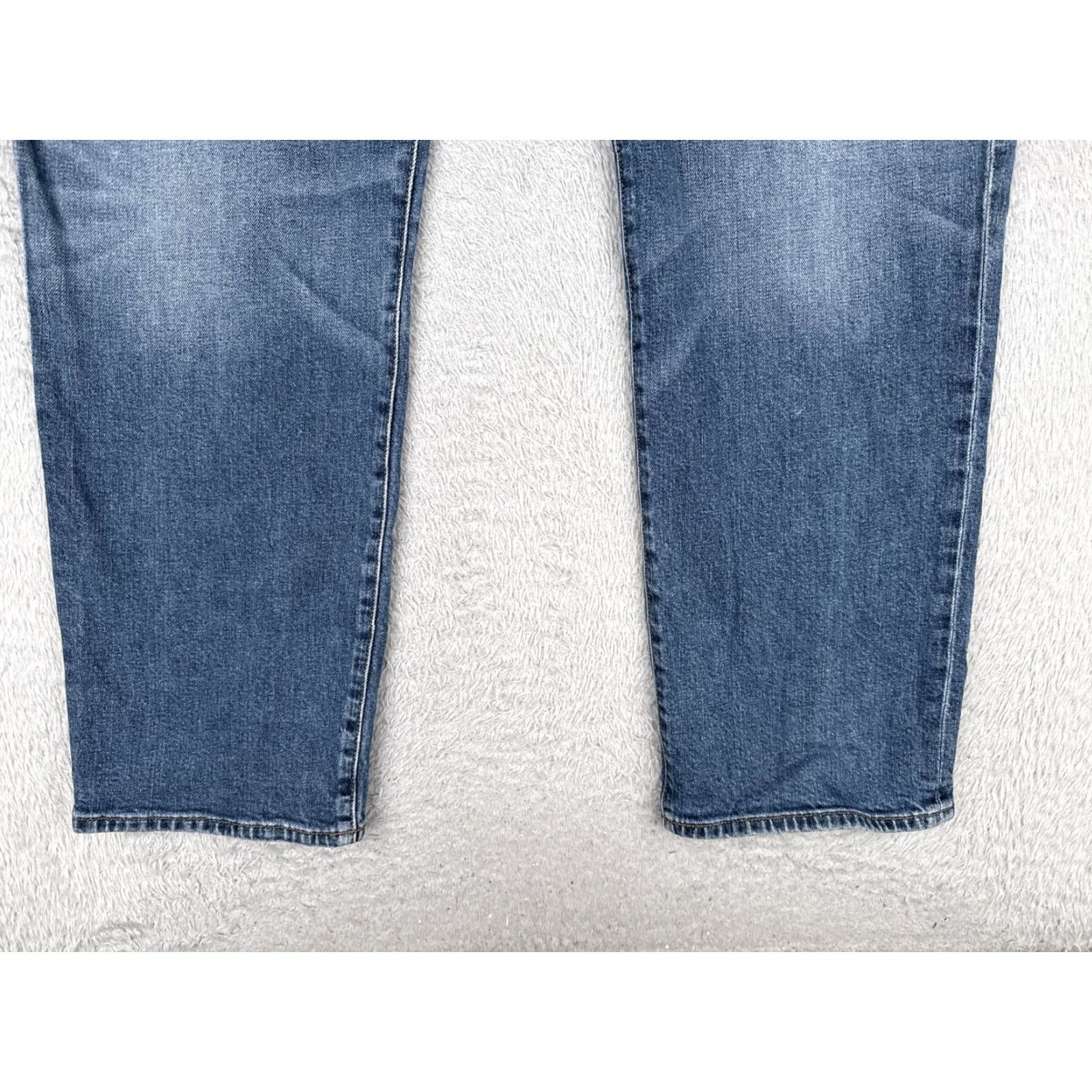 Lucky Brand Lucky Brand 363 Vintage Straight Jeans Mens 40x30 Medium Wash Denim Stretch 5-Pocket - Blue (Regular) Size US 40 / EU 56 - 2 Thumbnail