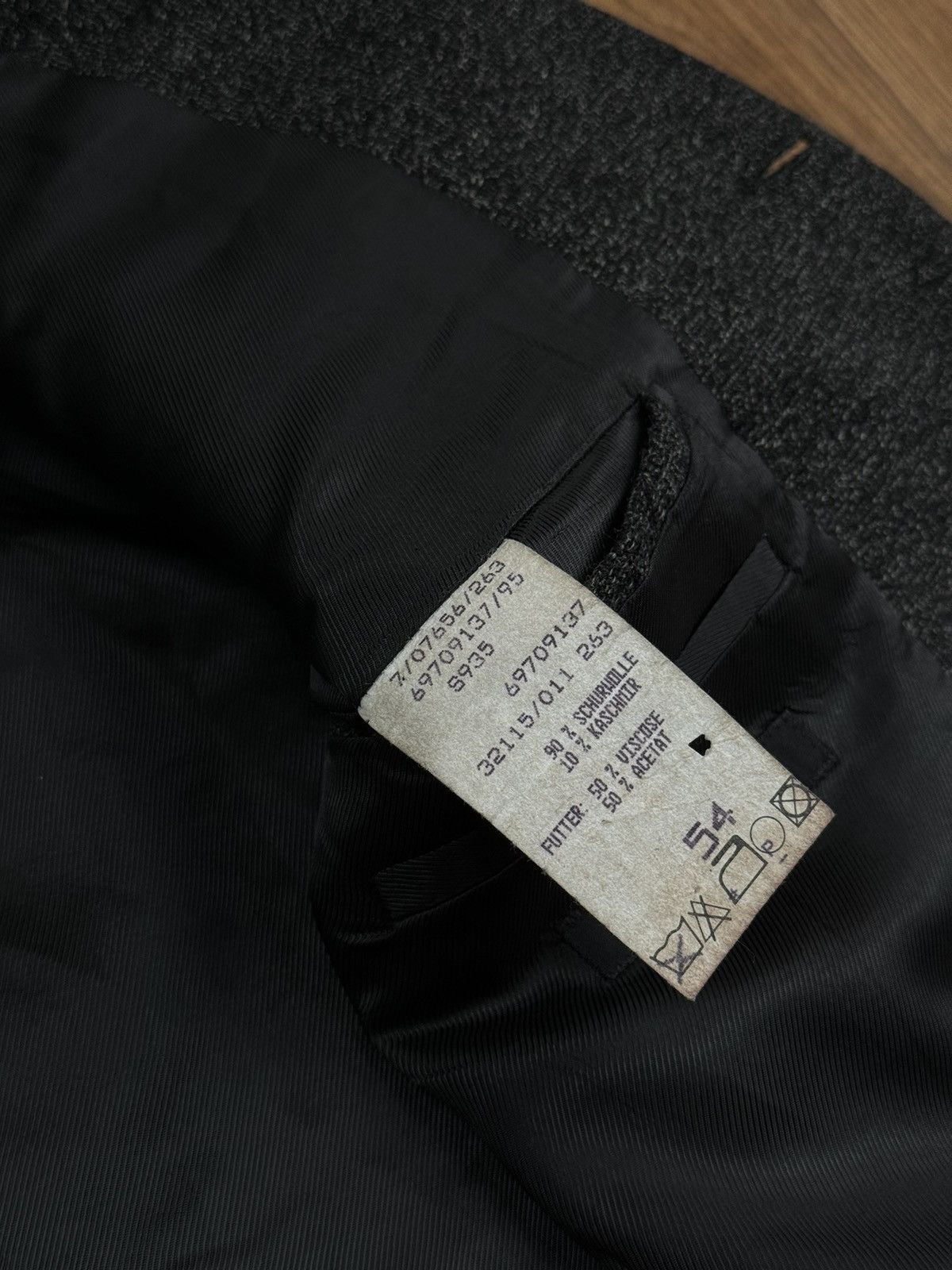 Loro Piana Vintage wool blazer Loro Piana Tweed original luxury item Size 54R - 3 Thumbnail