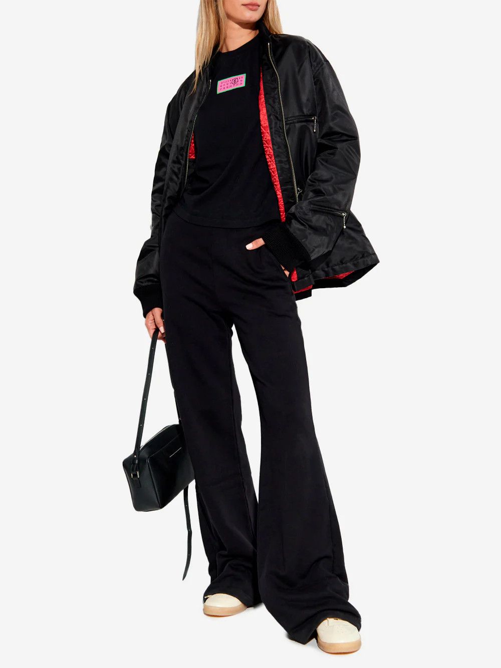 Maison Margiela oc11z0925 Sweatpant in Black Size 27" / US 4 / IT 40 - 2 Thumbnail