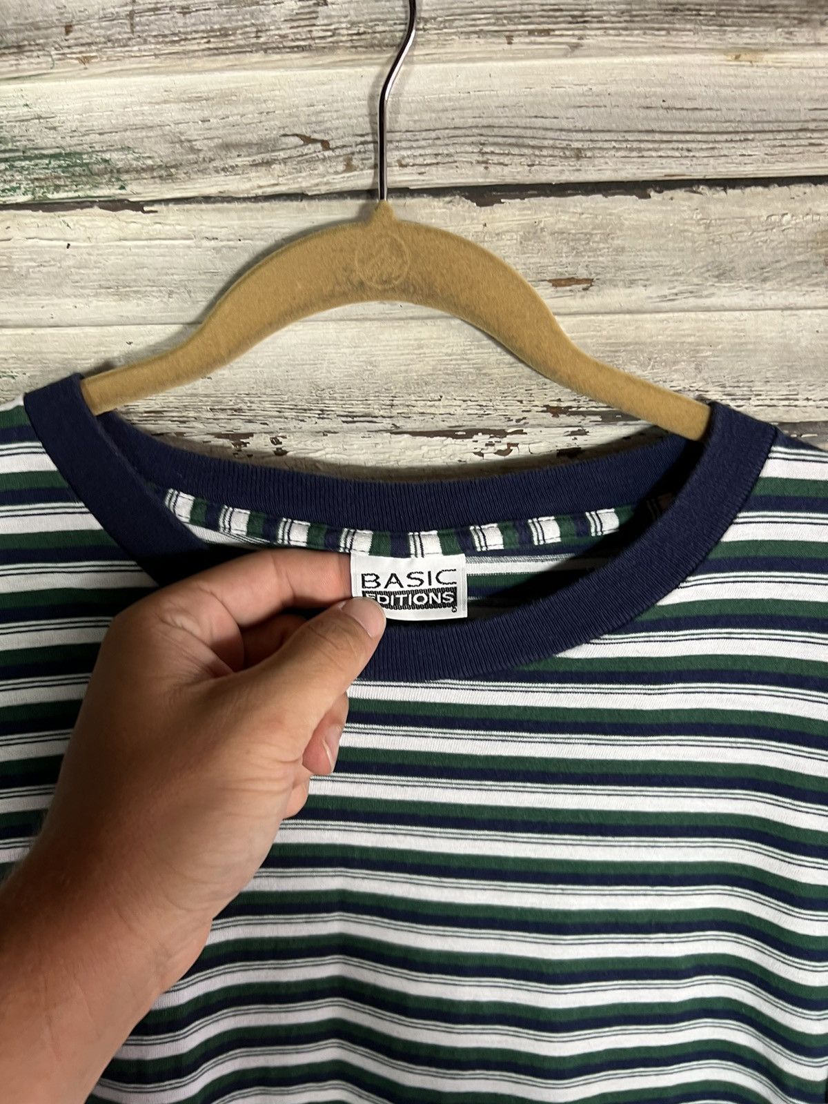 Vintage Vintage Striped Shirt Size US XL / EU 56 / 4 - 4 Thumbnail