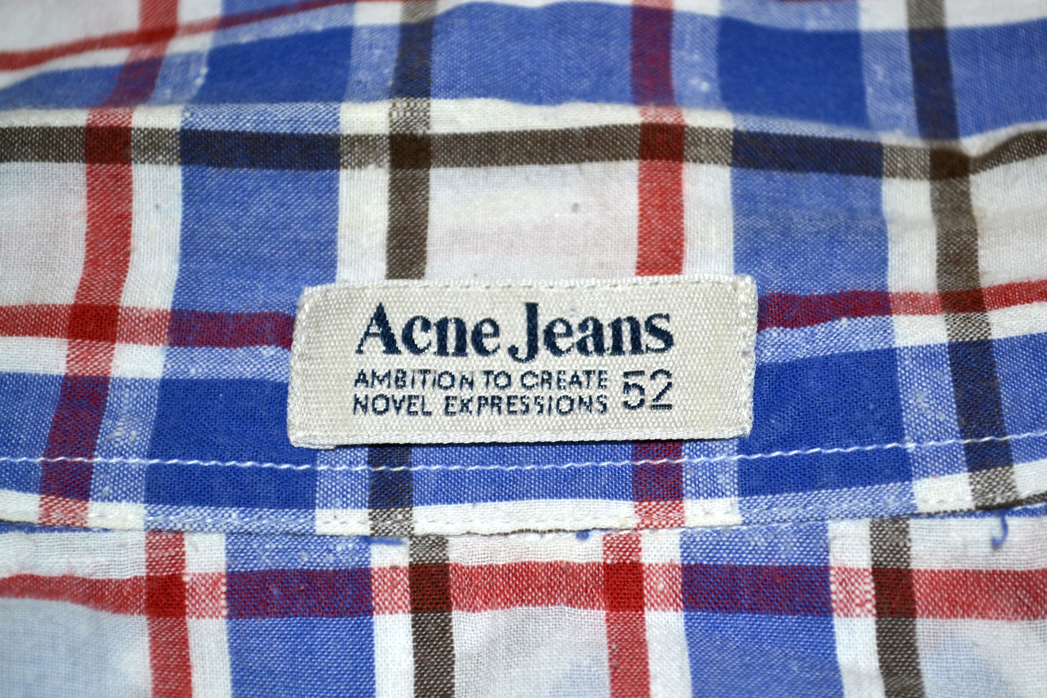 Acne Studios Acne Studios Plaid Shirt Size US L / EU 52-54 / 3 - 8 Thumbnail