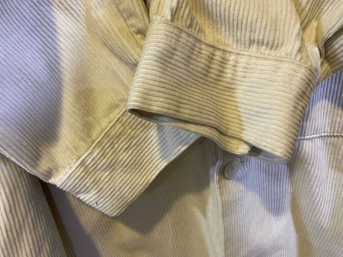 GU GU Corduroy Overshirt Jacket Cream Beige Size US L / EU 52-54 / 3 - 4 Thumbnail
