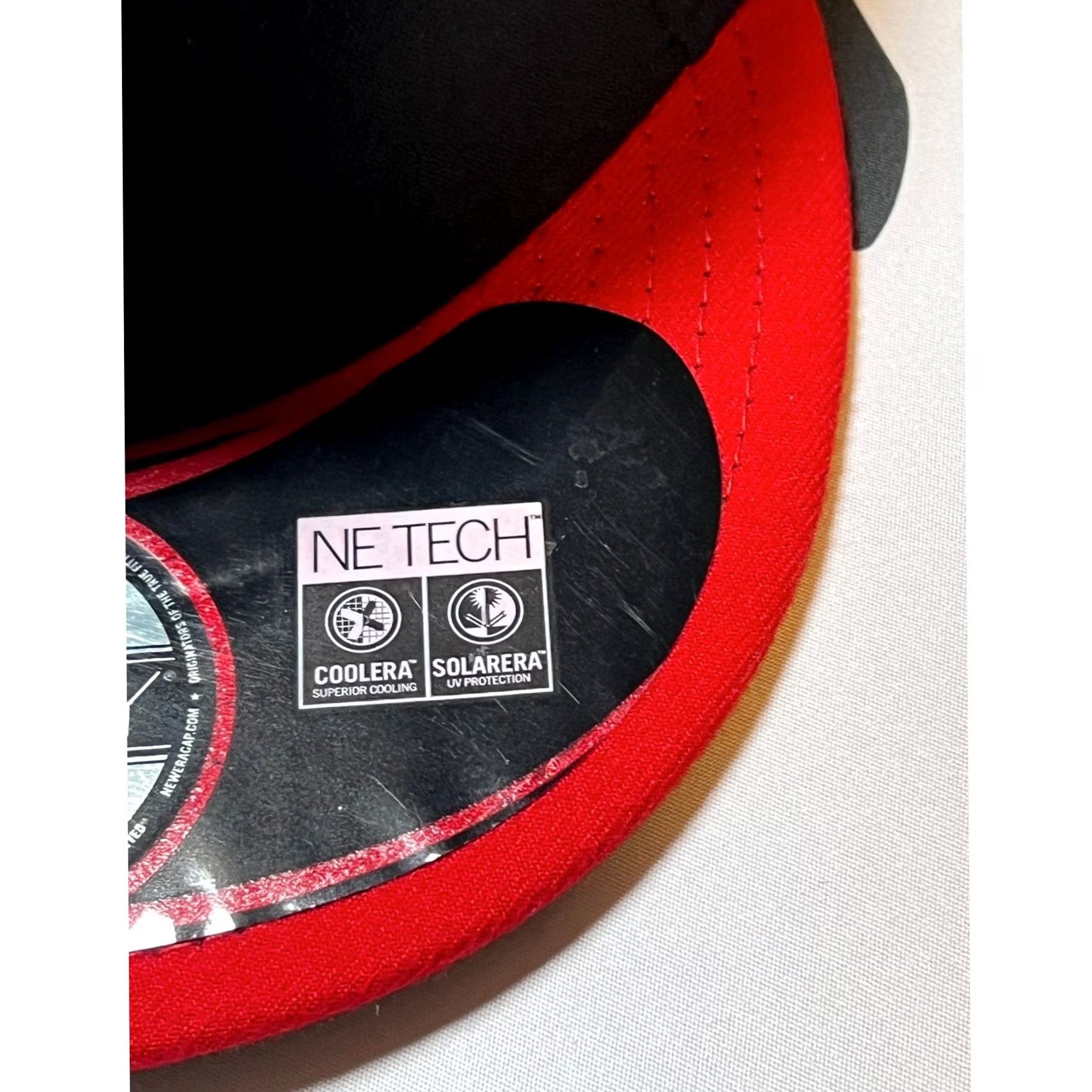 New Era New Era 59FIFTY Hat Mens 7 Navy Red Minnesota Twins MLB Authentic Fitted Cap Size ONE SIZE - 4 Thumbnail